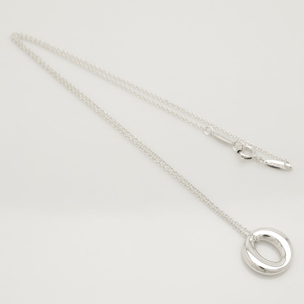 Tiffany & Co. Peretti Small Sevillana Necklace Sterling Silver 925