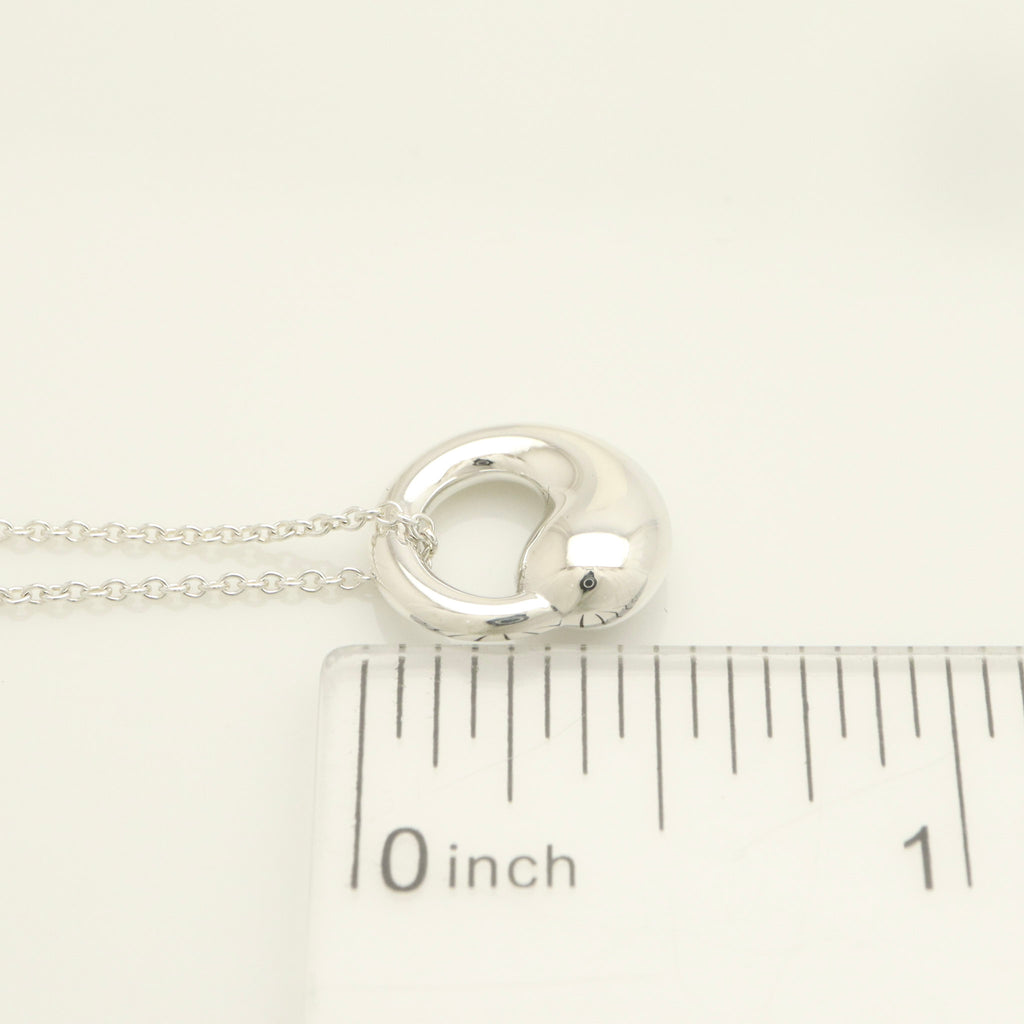 Tiffany & Co. MEDIUM Eternal Circle Necklace Sterling Silver 925 