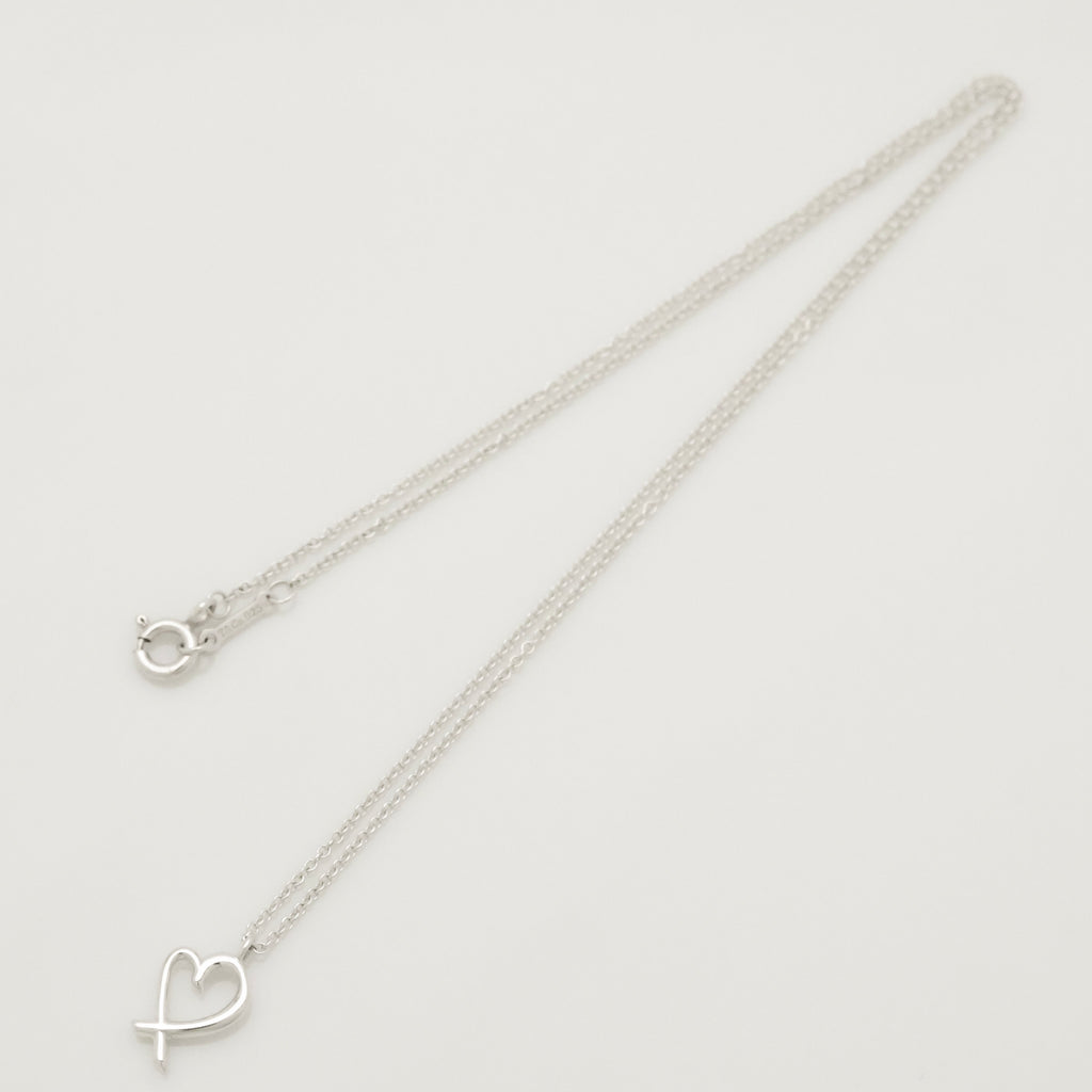 TIFFANY&Co. ミニ ラビングハート パロマピカソ ネックレス AG925