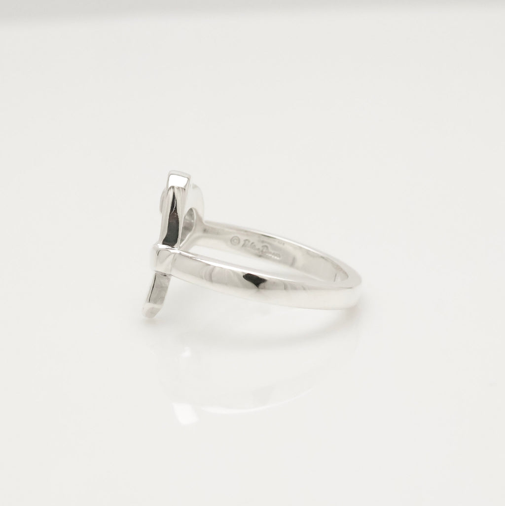  Tiffany & Co. Picasso Loving Heart Ring  Sterling Silver 925
