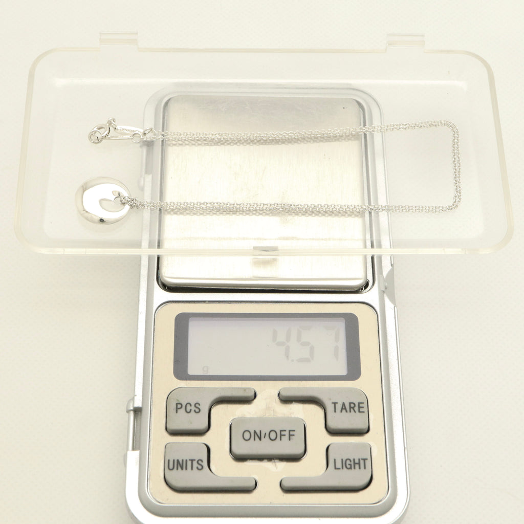 TIFFANY&Co. スモール ラウンド ディスク エルサペレッティ ネックレス AG925