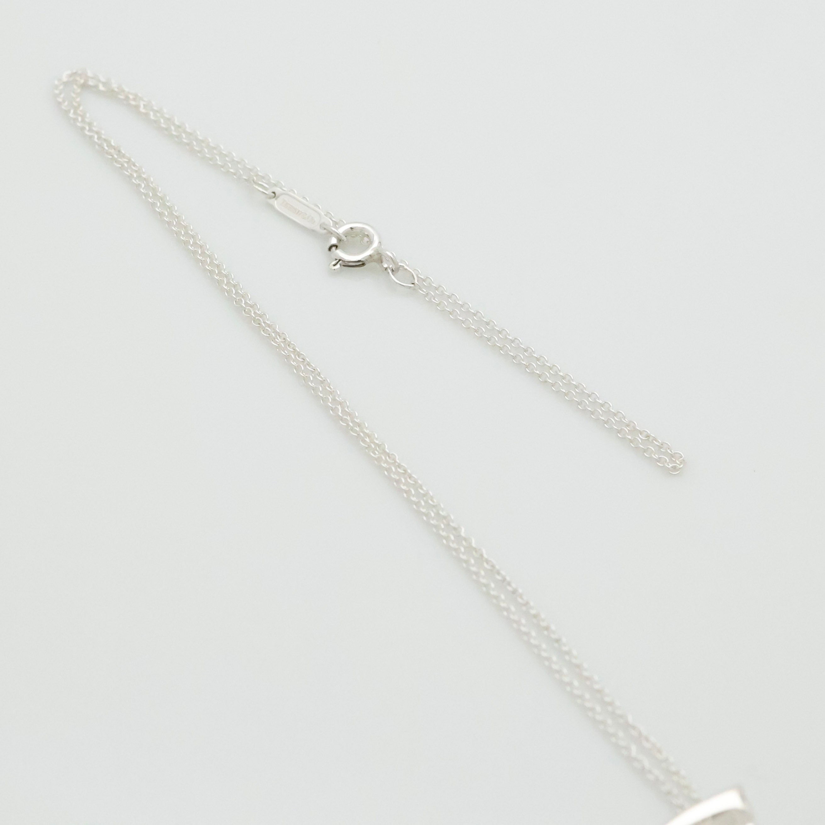 TIFFANY&Co. 蝶 バタフライ コンビ ネックレス AG925 AU750