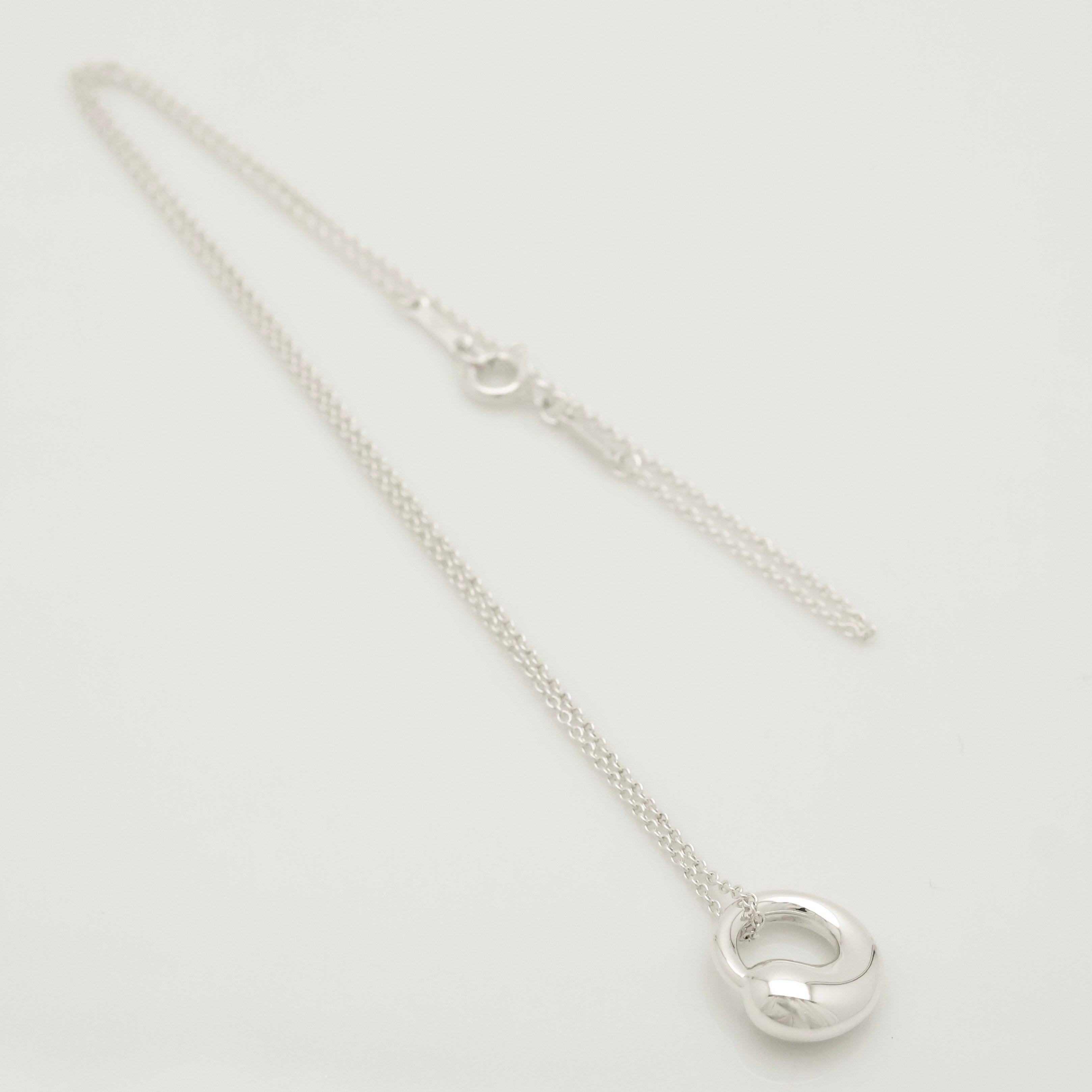 TIFFANY&Co. エターナル サークル エルサペレッティ ネックレス AG925