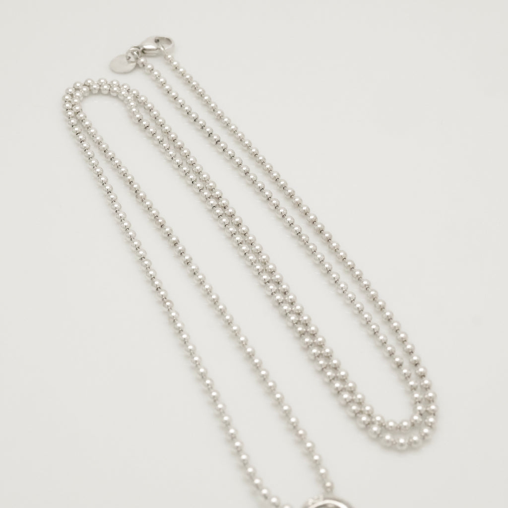 TIFFANY&Co. リターントゥ ティファニー ハート タグ ボール チェーン ネックレス AG925