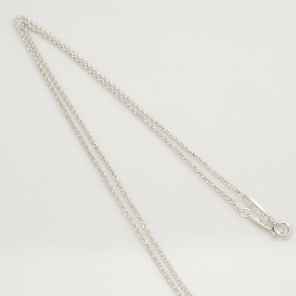 TIFFANY&Co. ノーツ レター S イニシャル  ネックレス AG925