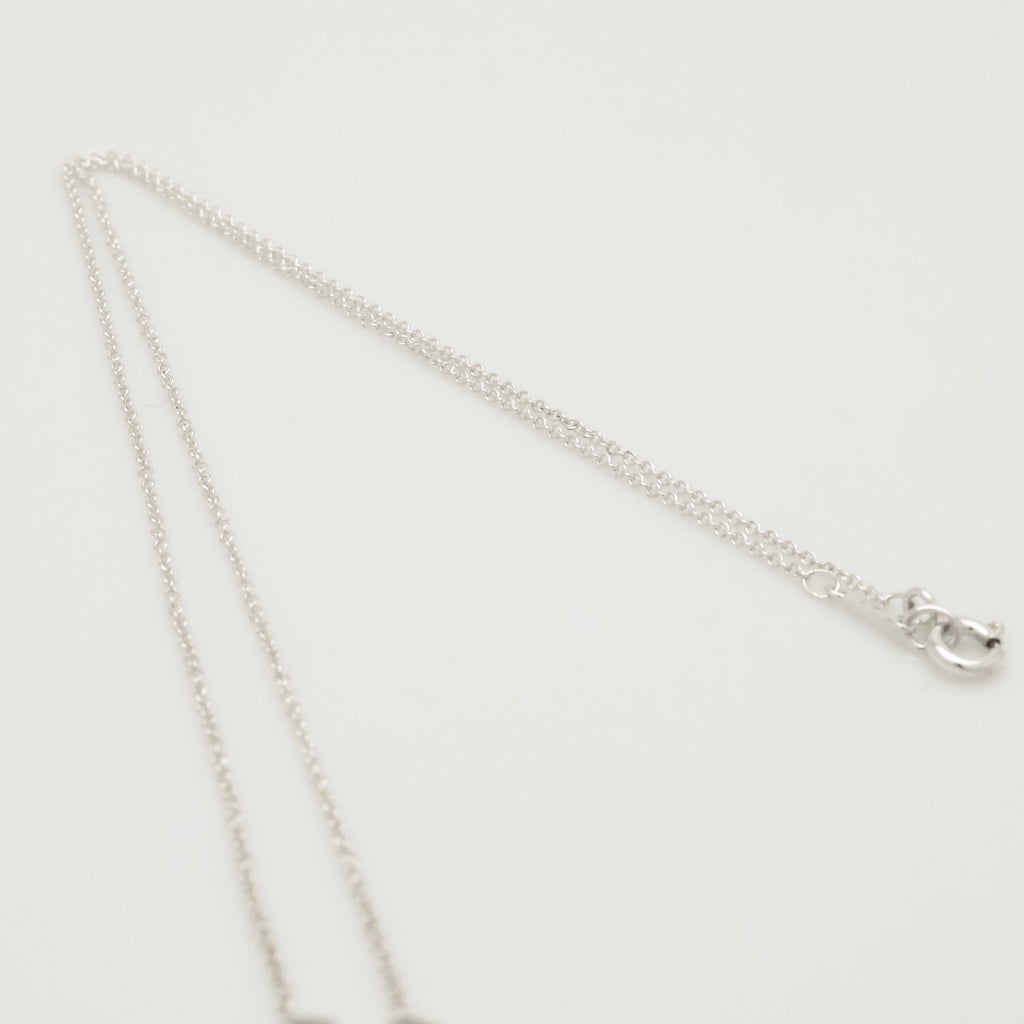 TIFFANY&Co.キス クロス 1P ダイヤモンド ネックレス AG925