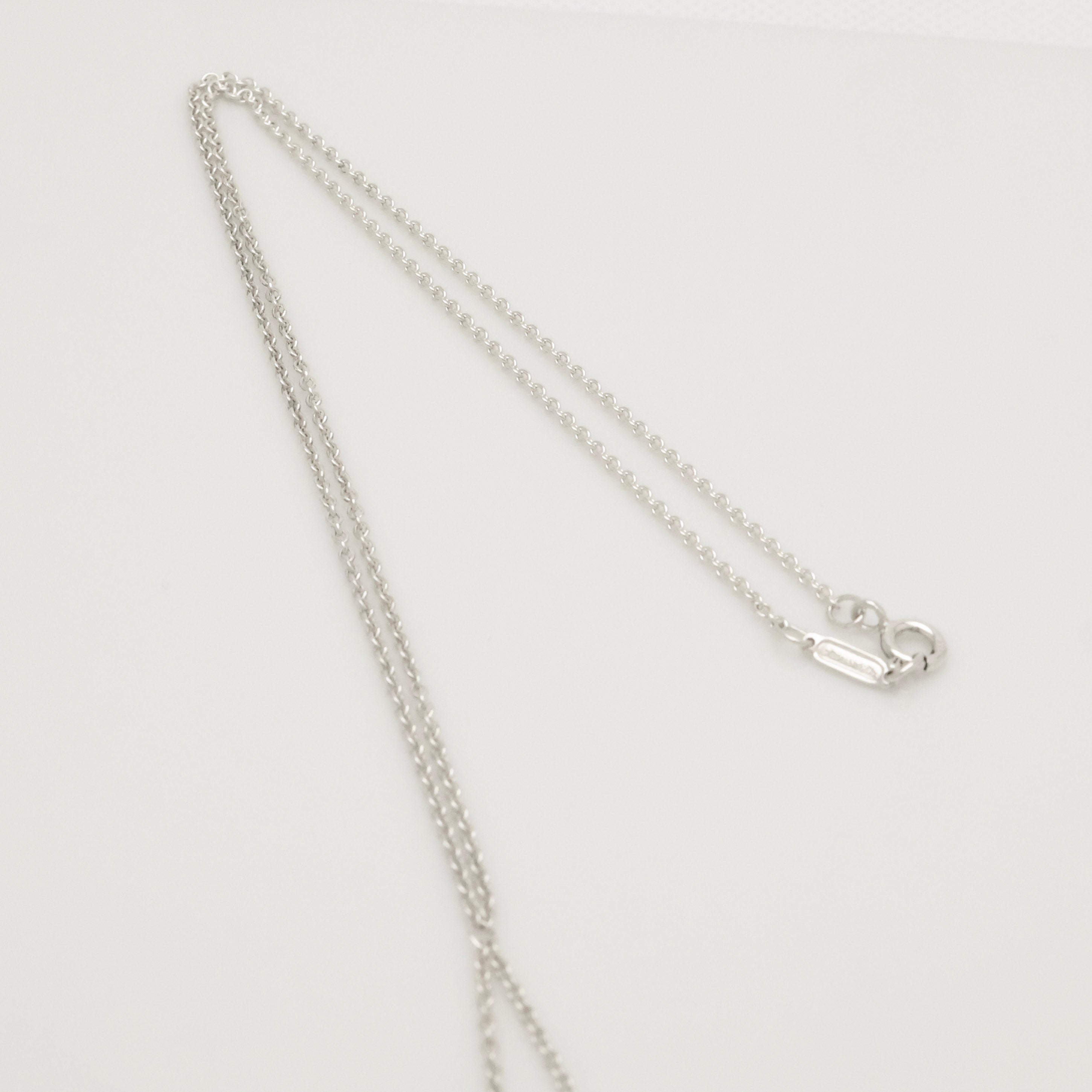 TIFFANY&Co. リターントゥ ティファニー ファイブ ハート ダク ダングル ネックレス AG925