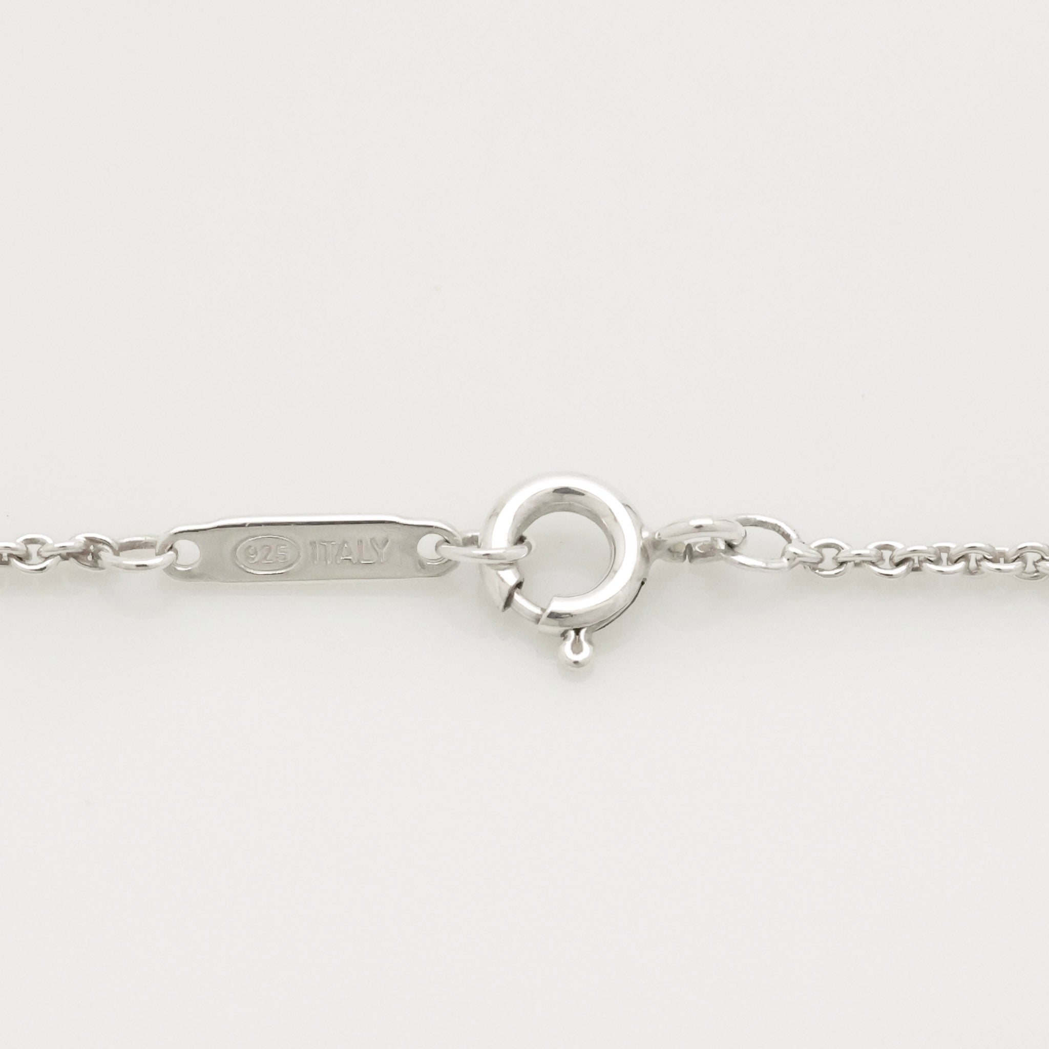  Tiffany & Co. Atlas Cube Necklace Pendant  Sterling Silver  925 