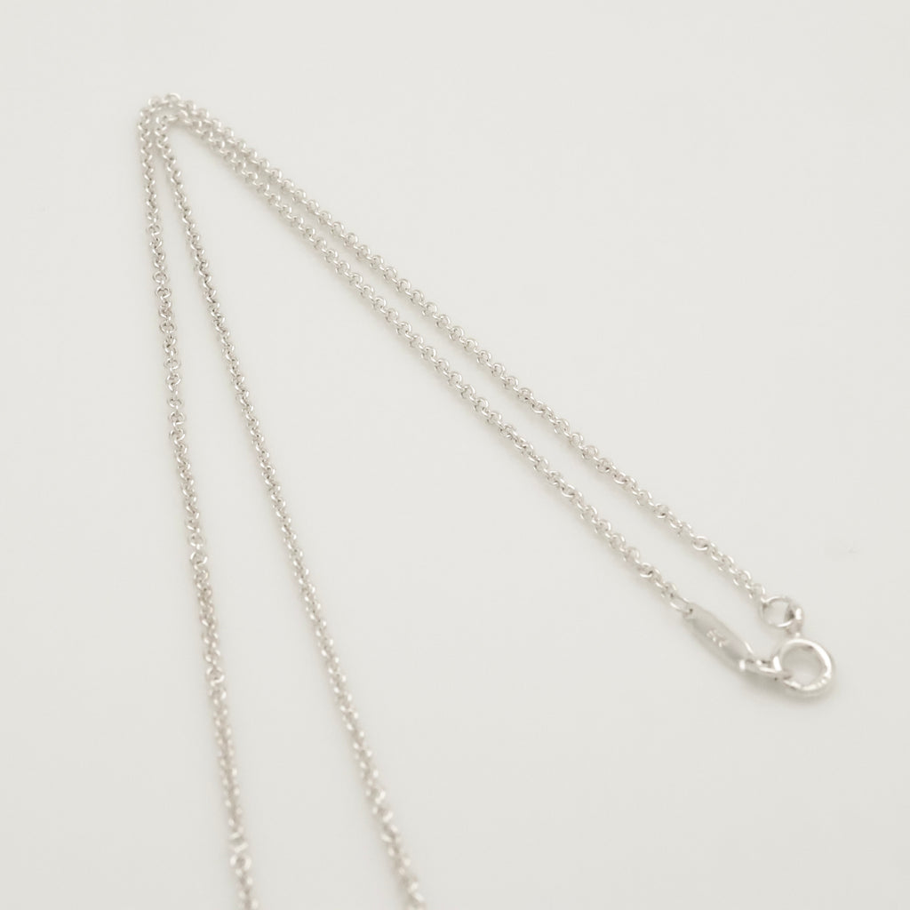 Tiffany & Co. 1837 Concave Circle Necklace Sterling Silver 925