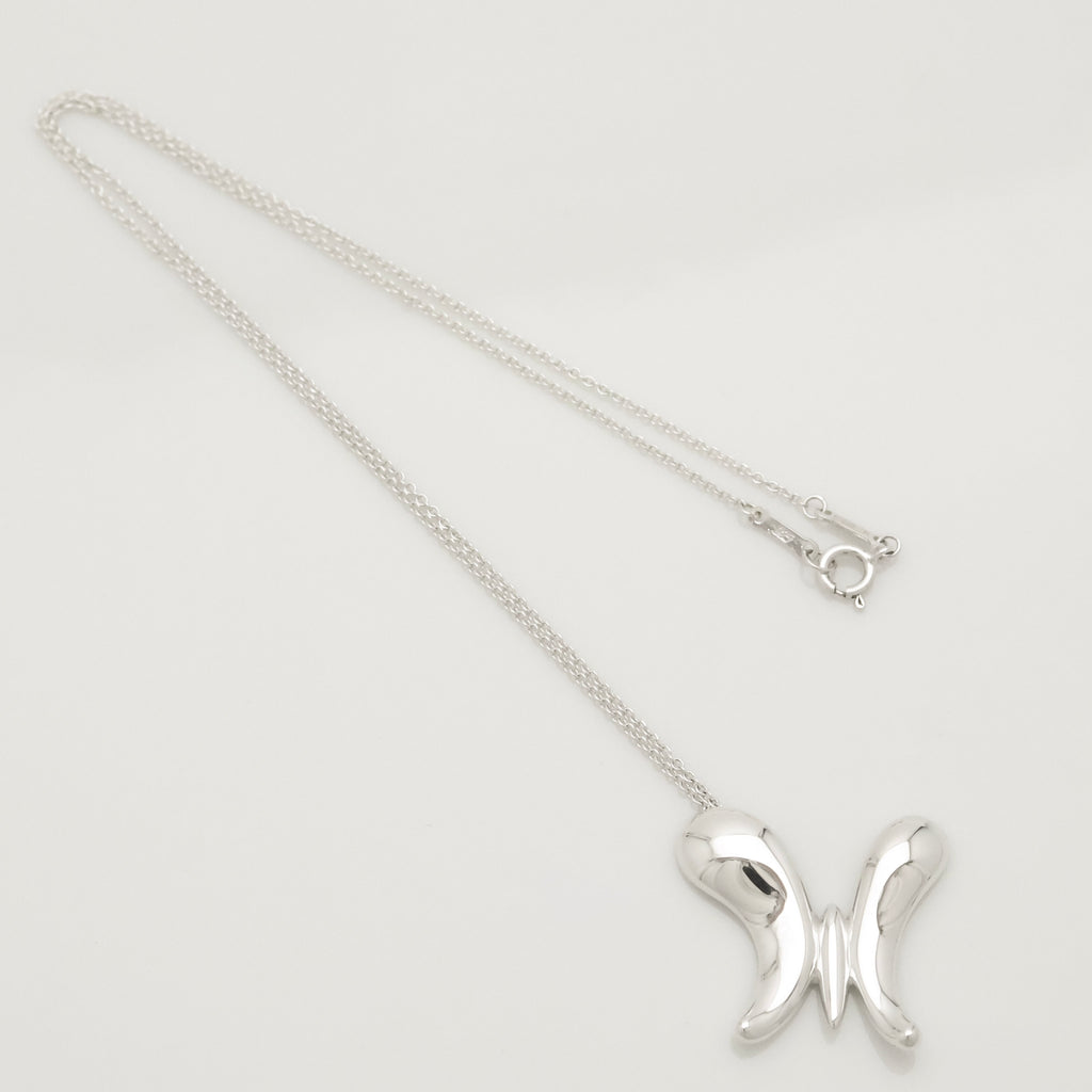 TIFFANY&Co. ラージ バタフライ 蝶 エルサペレッティ ネックレス AG925