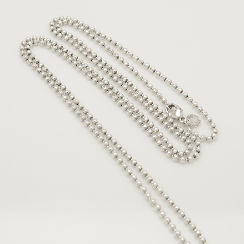 TIFFANY&Co. リターントゥ ティファニー ハート タグ ボール チェーン ネックレス AG925