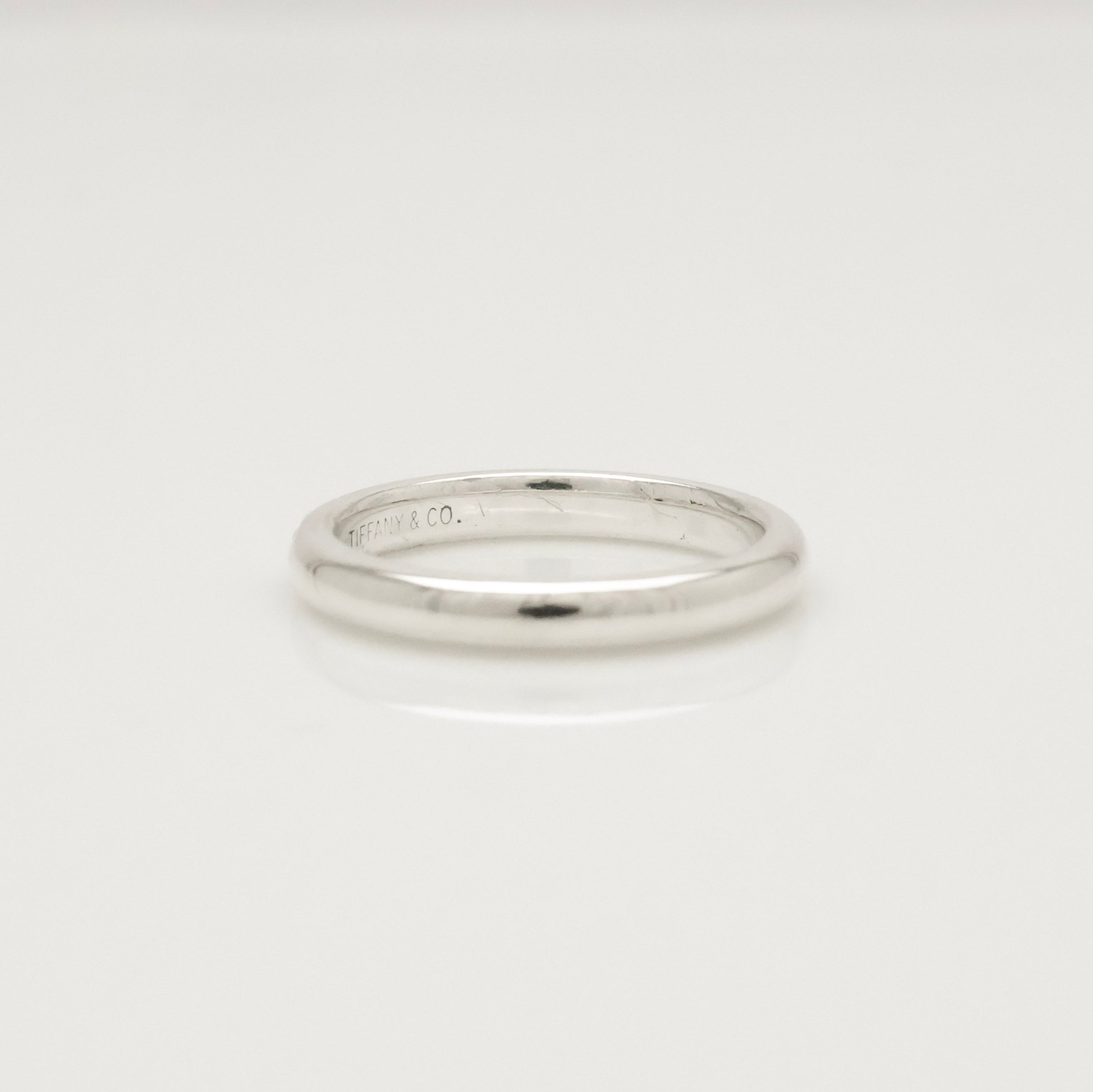 Tiffany & Co. Diamond Stacking Band Ring  Sterling Silver 925 