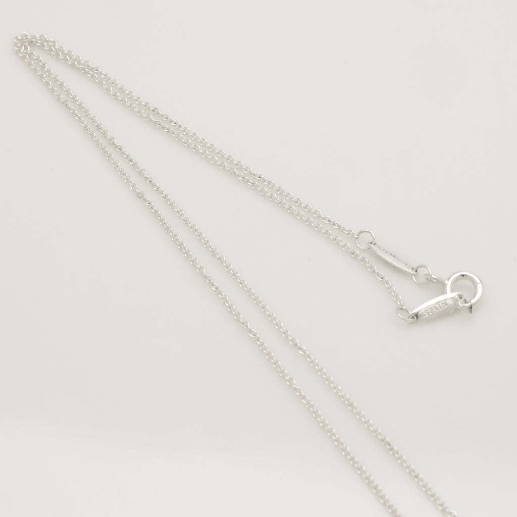  Tiffany & Co. Peretti Mini  Bean Necklace  Sterling Silver 925 