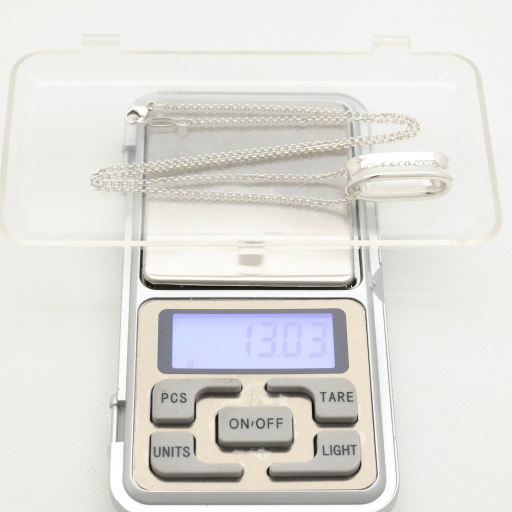 TIFFANY&Co. 1837 オーバル ループ ネックレス AG925