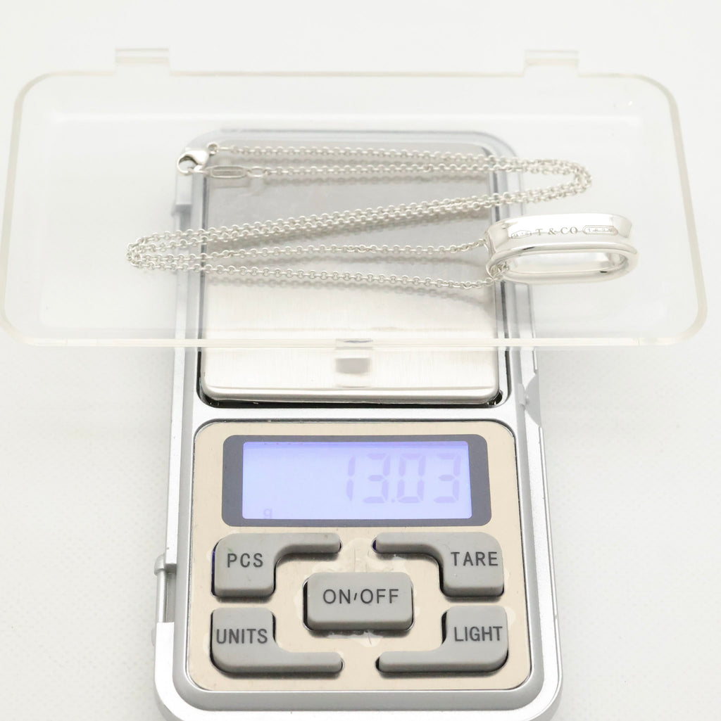 TIFFANY&Co. 1837 オーバル ループ ネックレス AG925