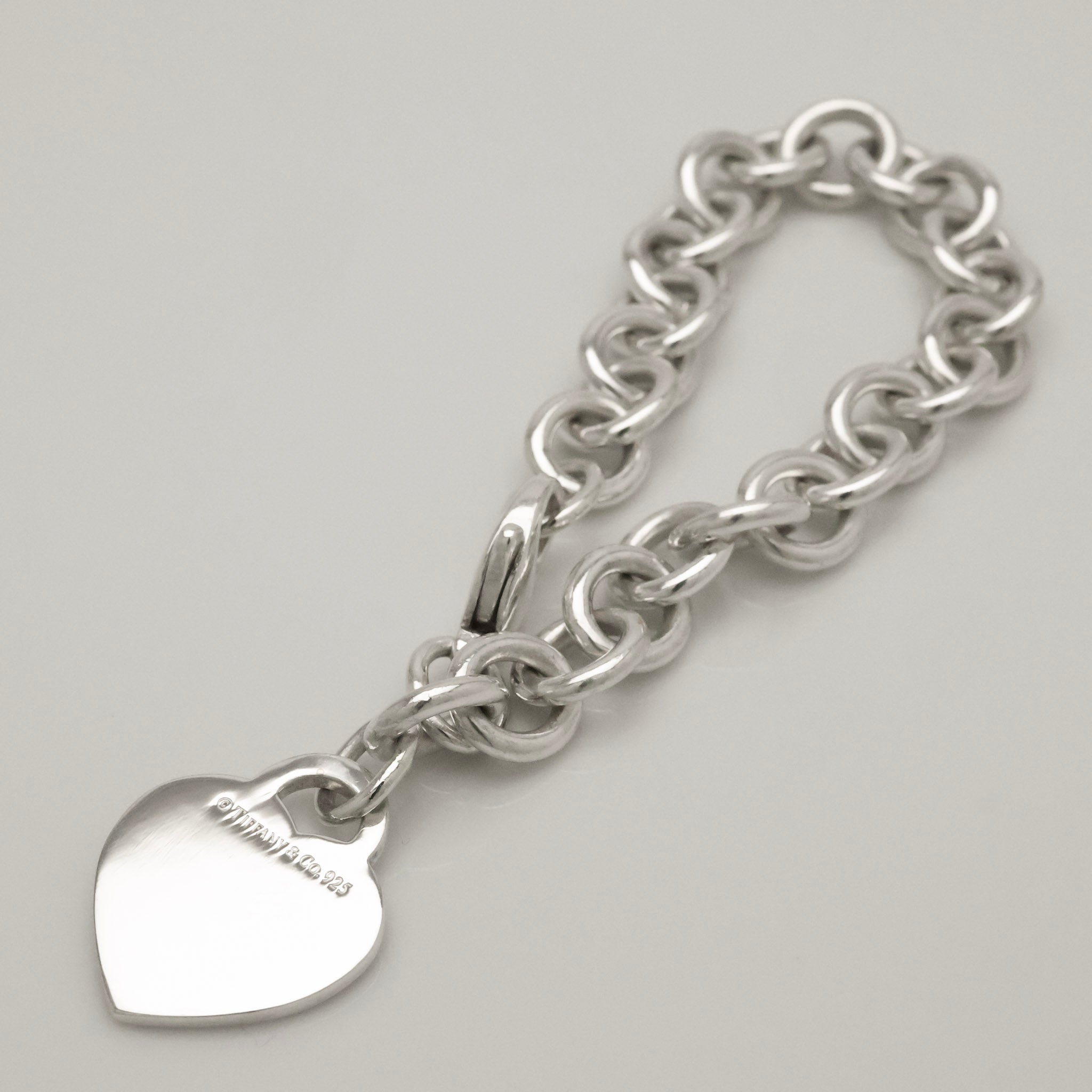TIFFANY&Co. リターントゥ ティファニー ハート タグ チェーン ブレスレット AG925