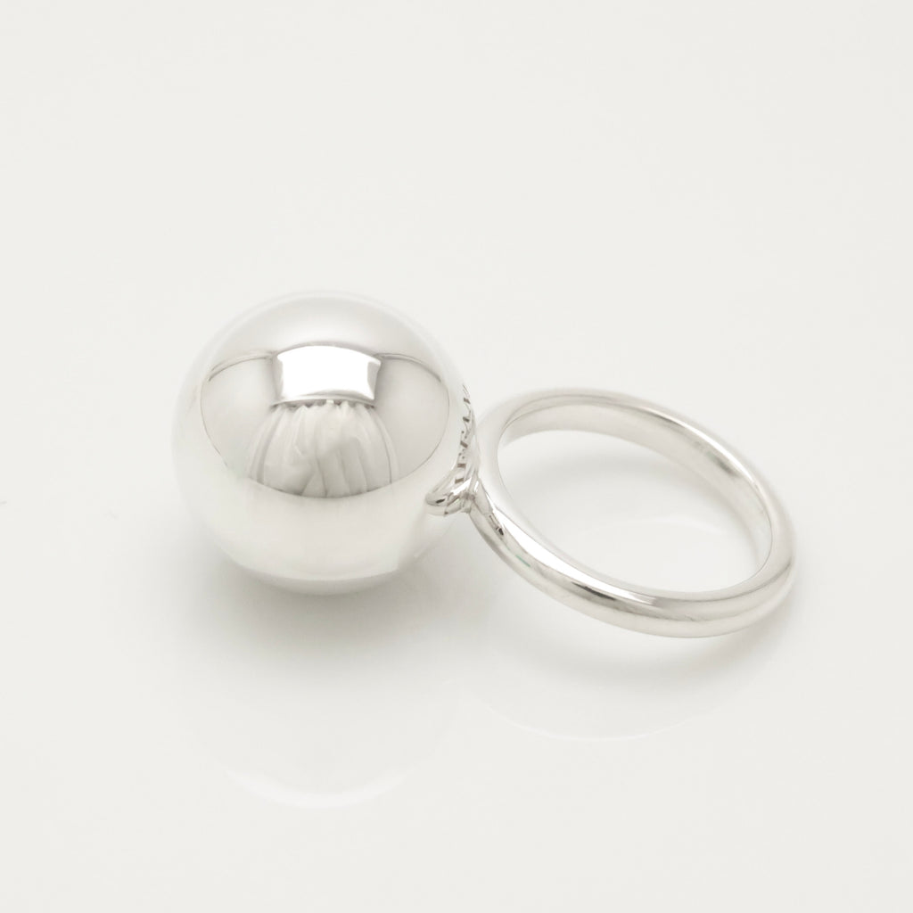 TIFFANY&Co. ハードウェア 15.5mm ボール リング 6 号 AG925