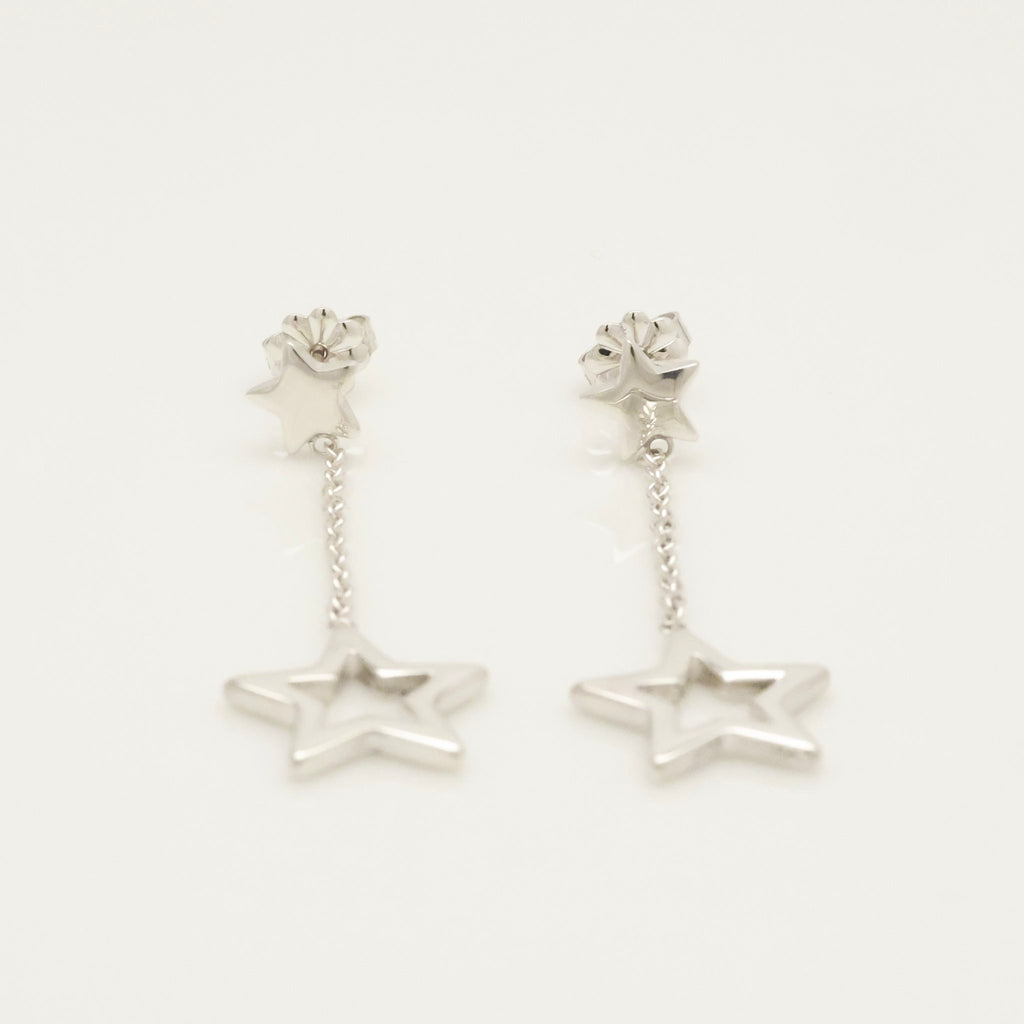 TIFFANY&Co. スター リンク ドロップ スタッド ピアス AG925