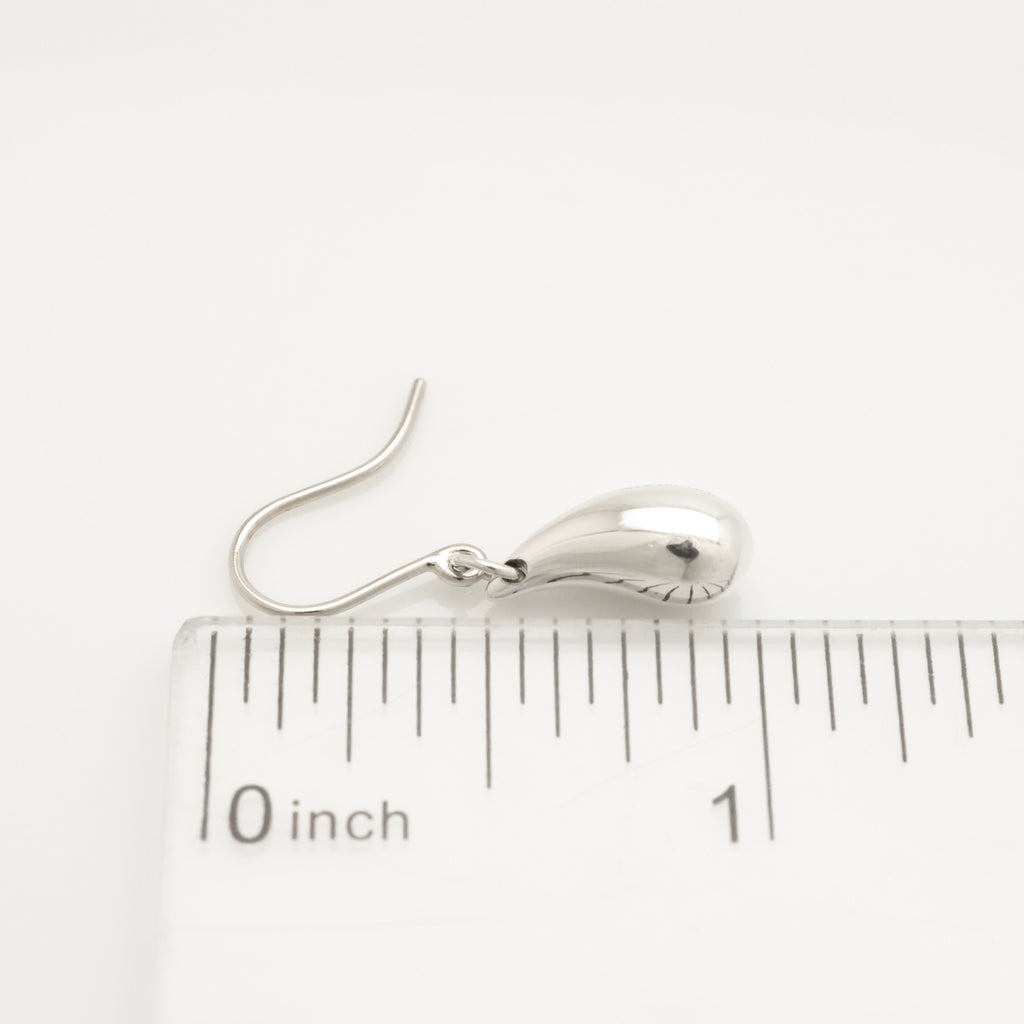 Tiffany & Co. Peretti Teardrop Dangle Earrings Sterling Silver 925