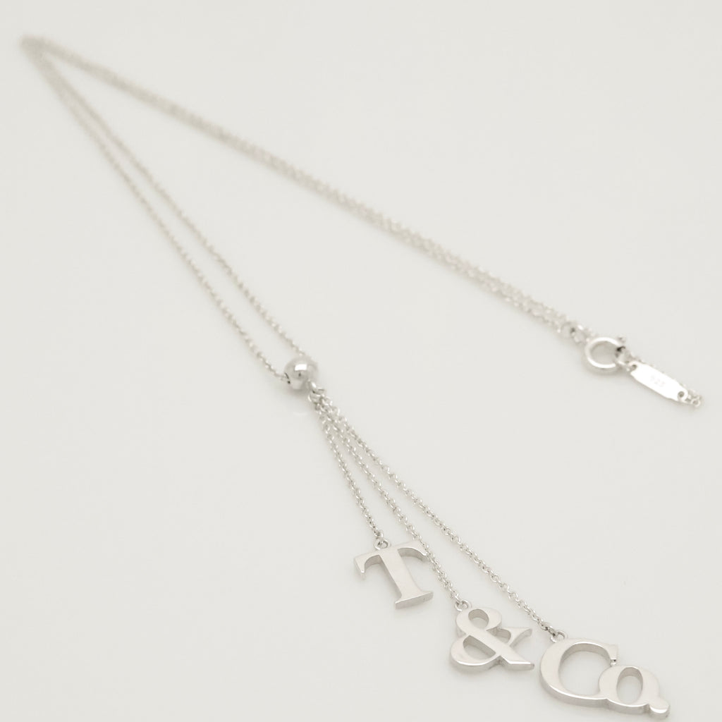 TIFFANY&Co. T＆CO. ロゴ アイコン スイング ネックレス AG925