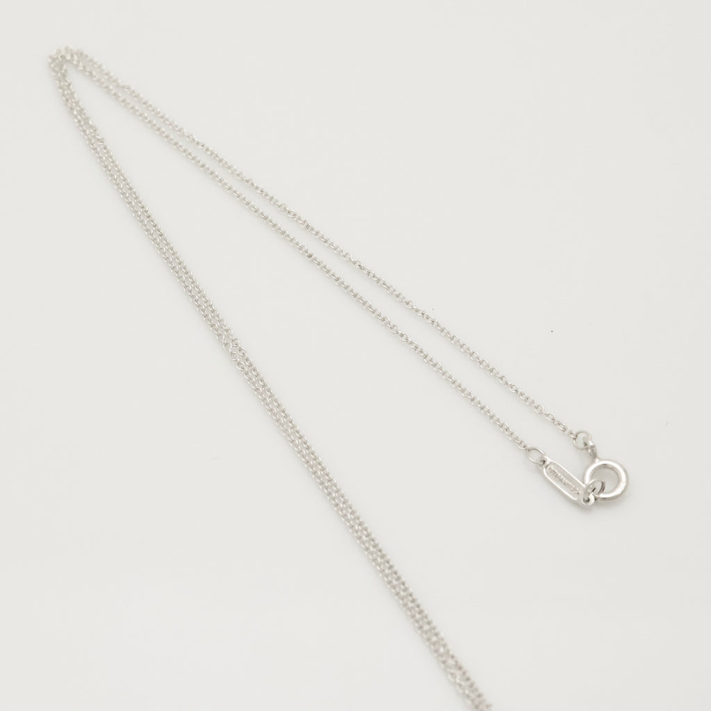 TIFFANY&Co.Ｔ & CO ロゴ バー ネックレス AG925