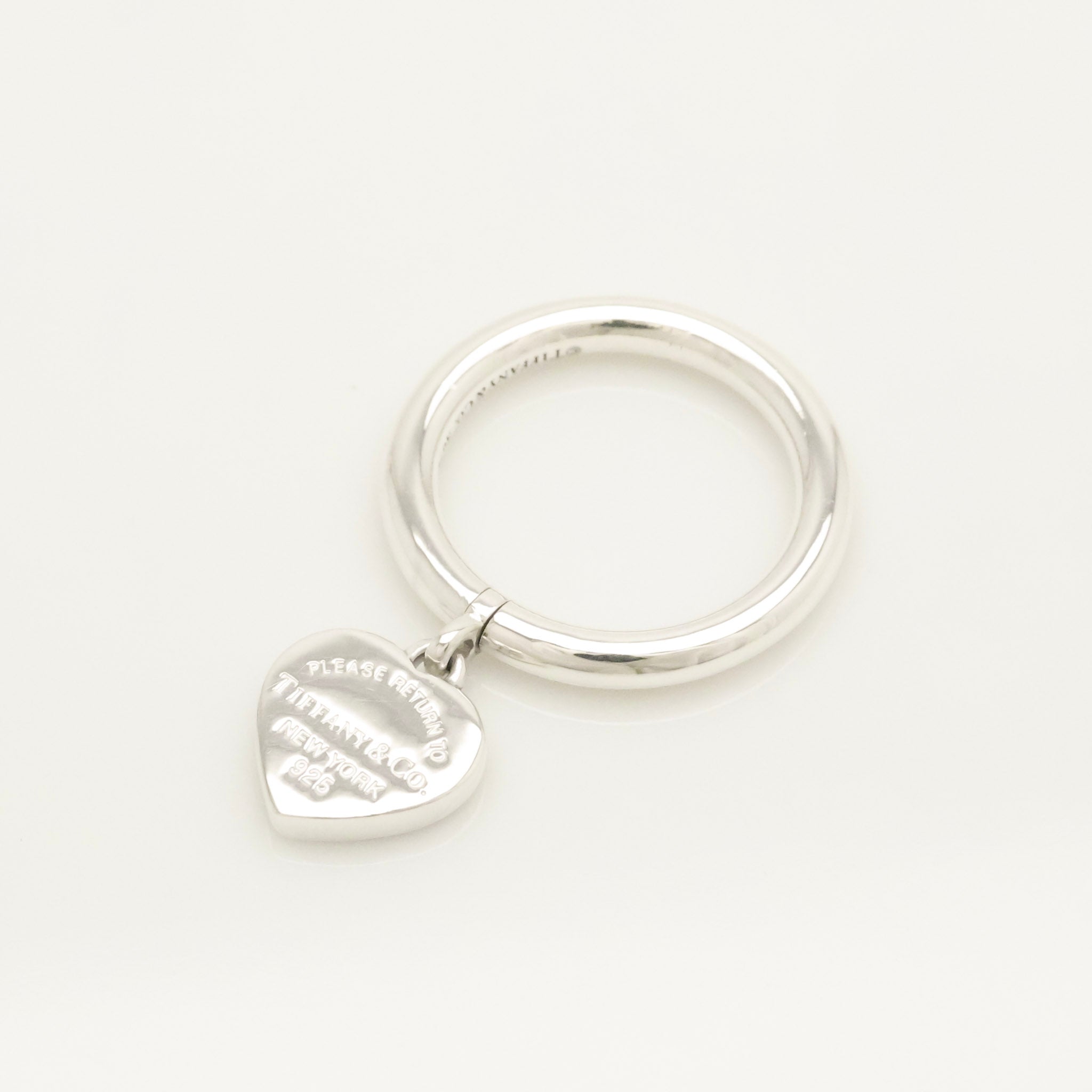 TIFFANY&Co. リターントゥ ティファニー ハート タグ リング 8 号 AG925