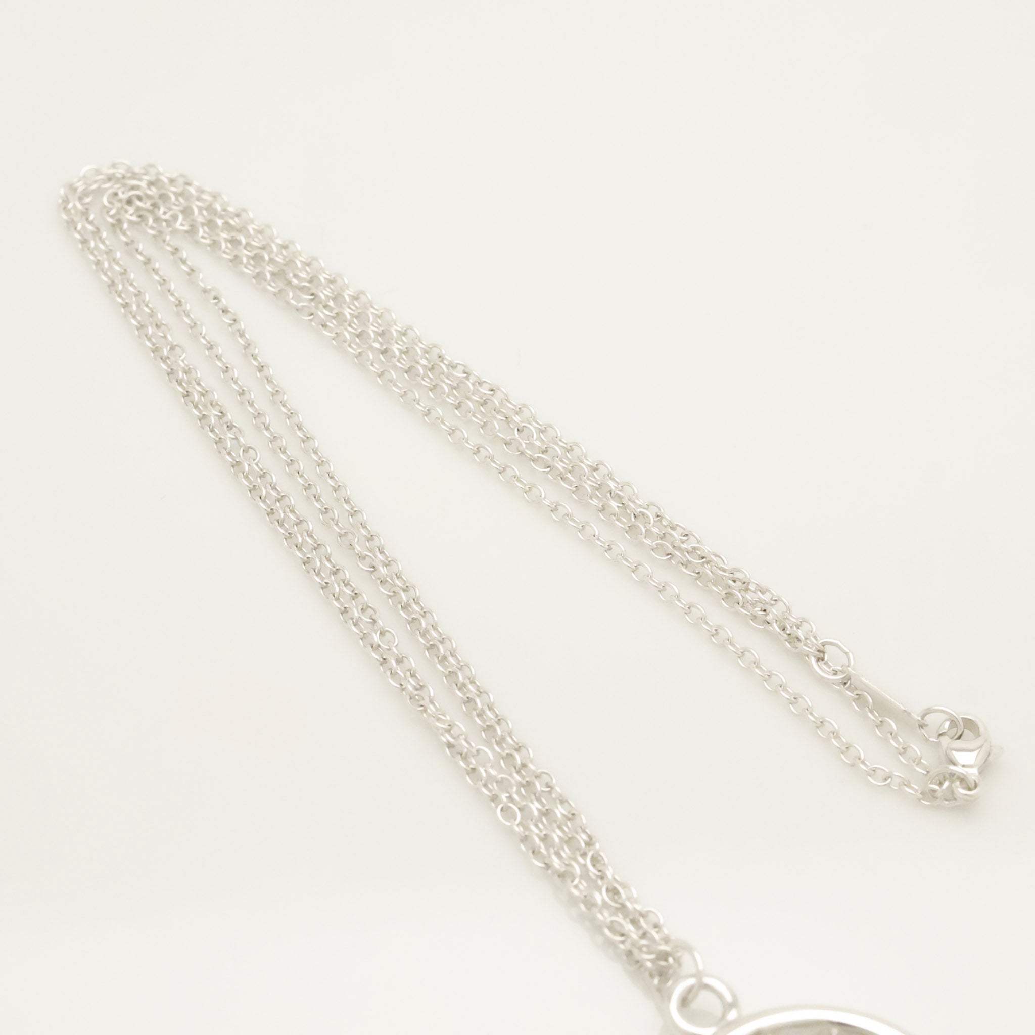 TIFFANY&Co. サン 太陽 ダブル チェーン ネックレス AG925