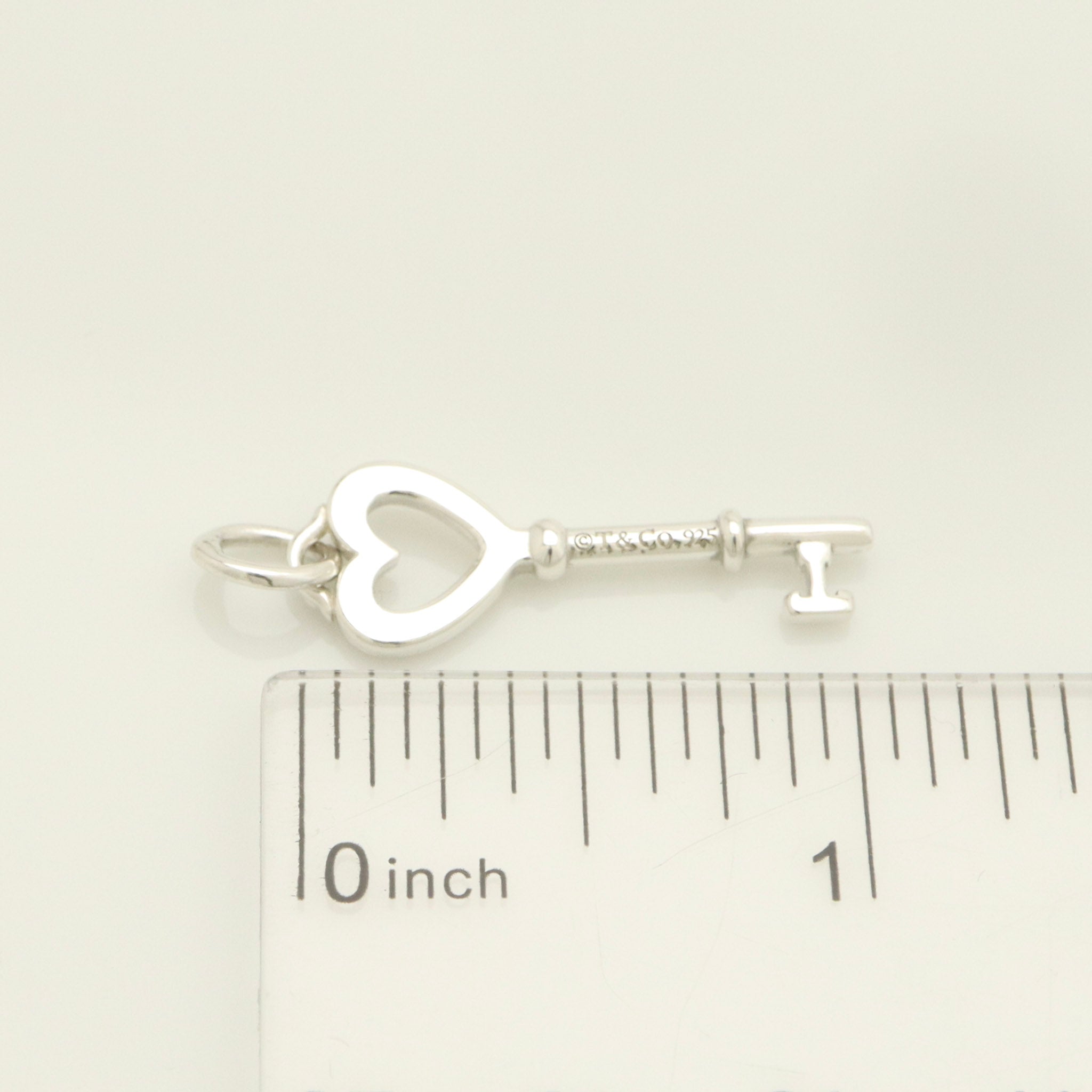 TIFFANY&Co.  オープン ハート キー チャーム AG925