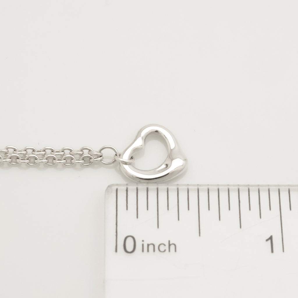 GIFT*TIFFANY&Co. オープンハート エルサペレッティ ブレスレット AG925