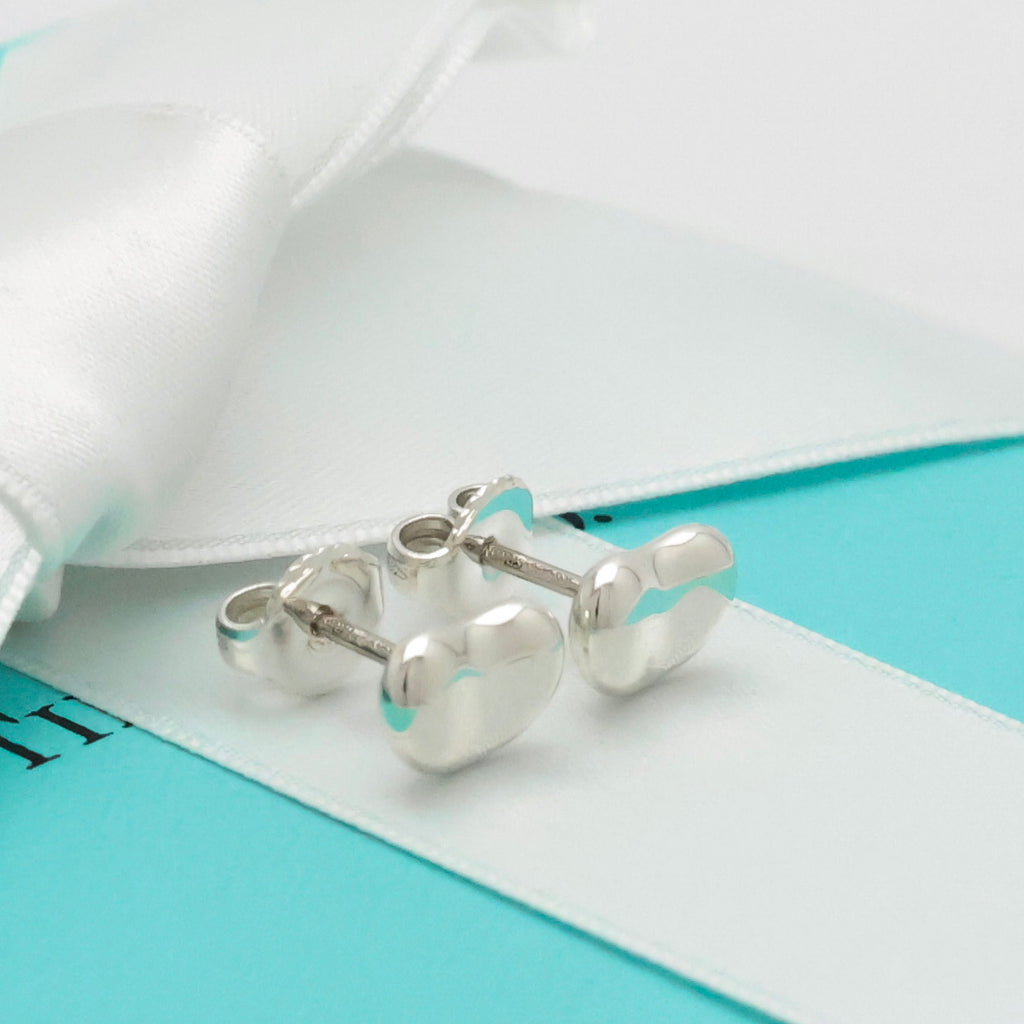 TIFFANY&Co. ビーン エルサペレッティ スタッド ピアス AG925