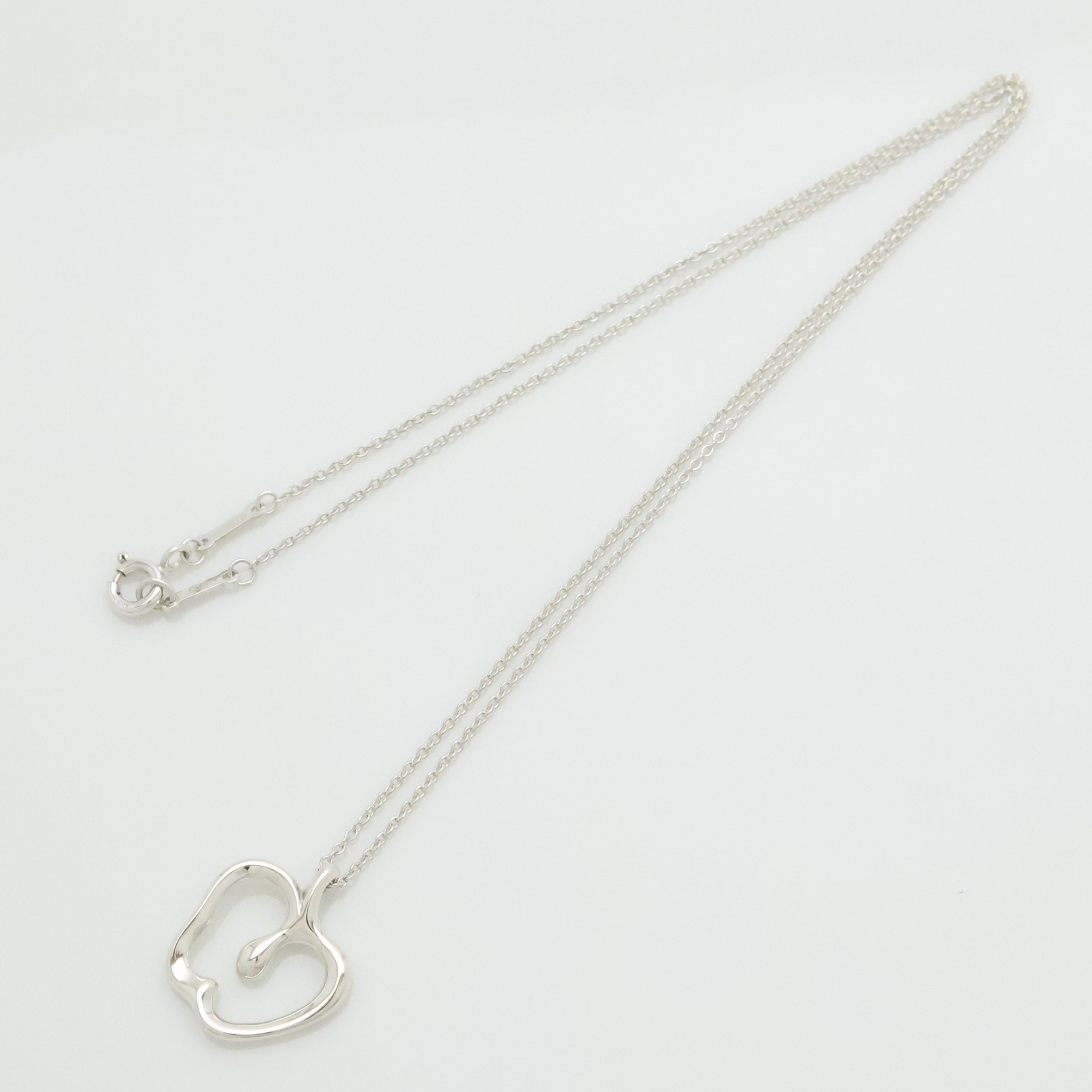 Tiffany & Co. Peretti Apple Necklace Pendant  Sterling Silver 925 