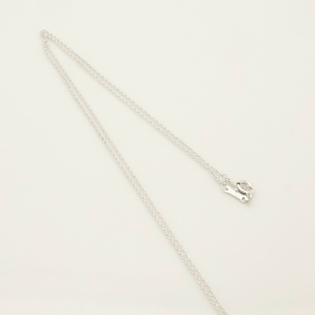 Tiffany & Co. Elsa Peretti Sterling Silver Double Teardrop Pendant Necklace Sterling Silver 925