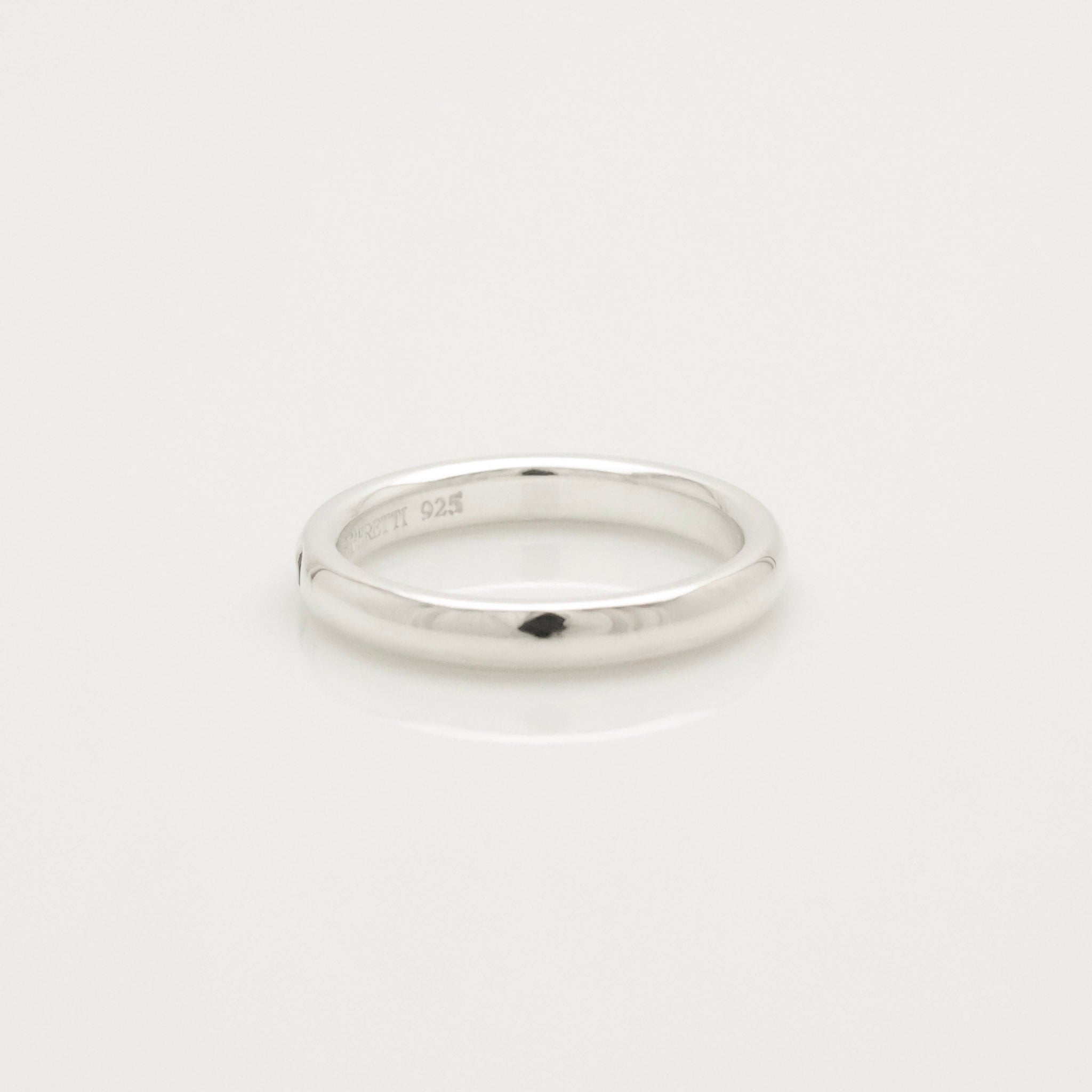 TIFFANY&Co. スタッキング バンド サファイア 1P リング 8 号 AG925