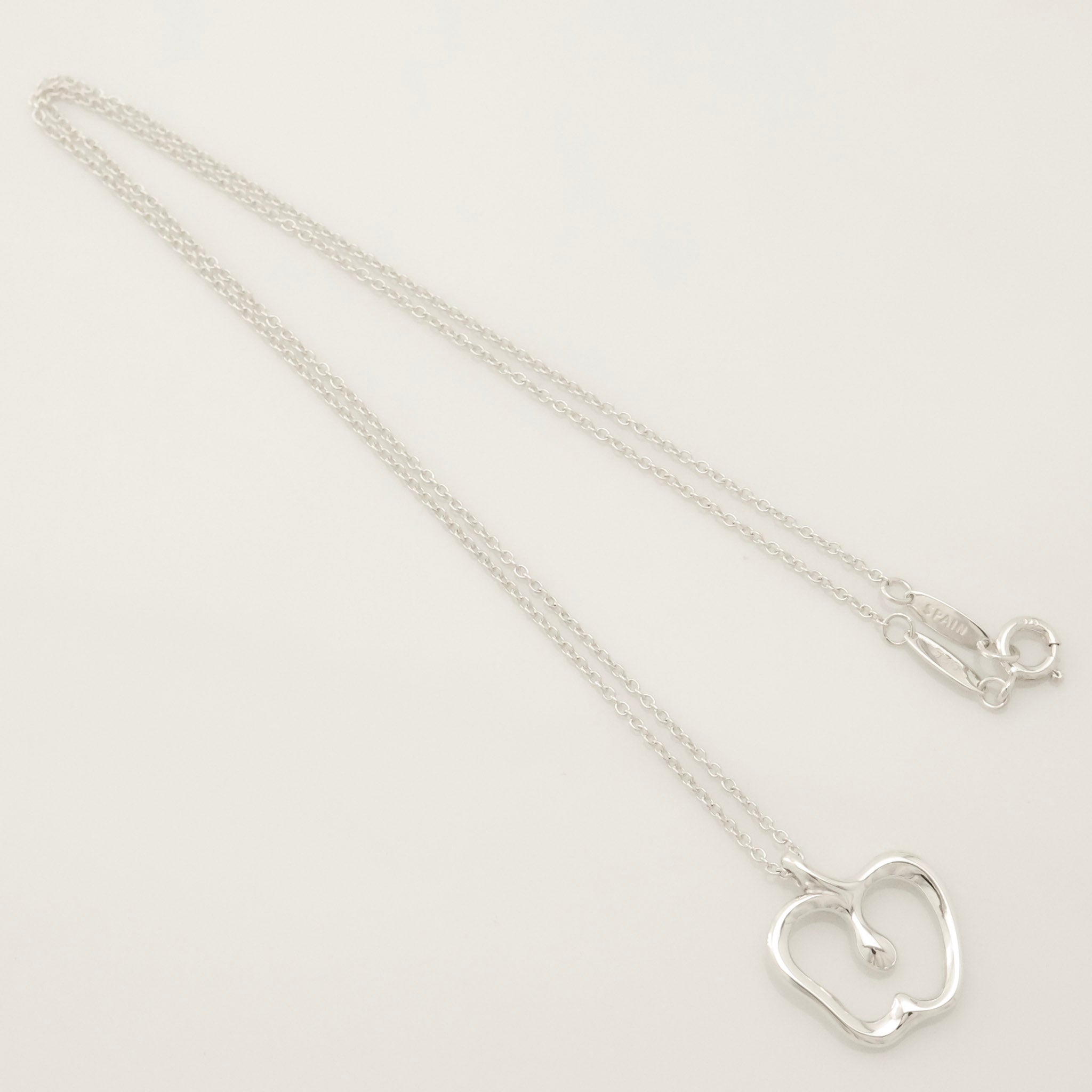 Tiffany & Co. Peretti Apple Necklace Pendant  Sterling Silver 925 