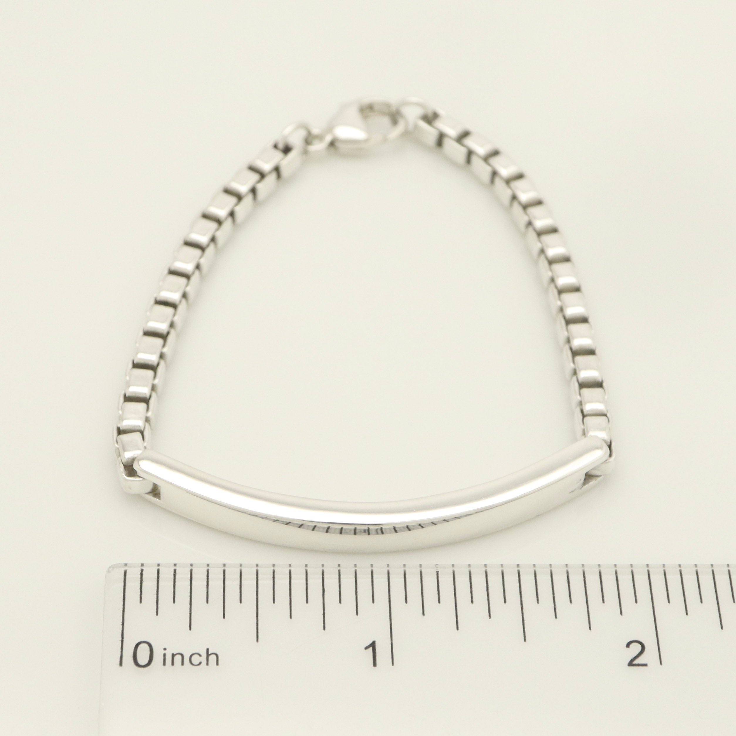 TIFFANY&Co. ベネチアン リンク ID ブレスレット AG925