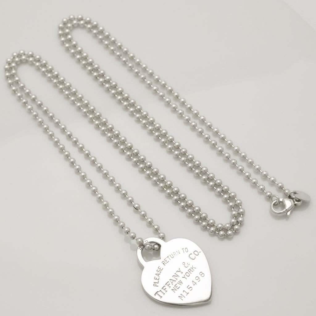 TIFFANY&Co. リターントゥ ティファニー ハート タグ ネックレス AG925