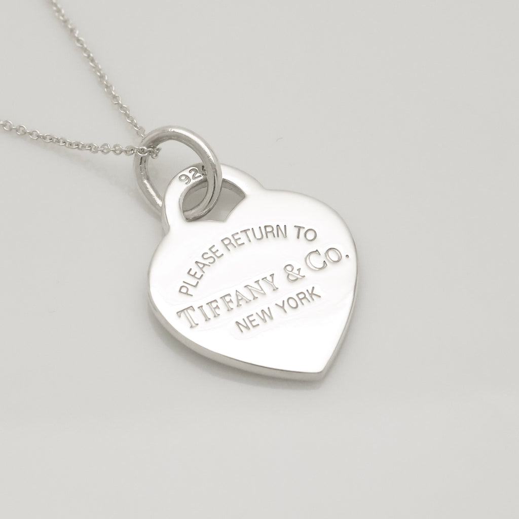 TIFFANY&Co. リターントゥ ティファニー ハート タグ ネックレス AG925