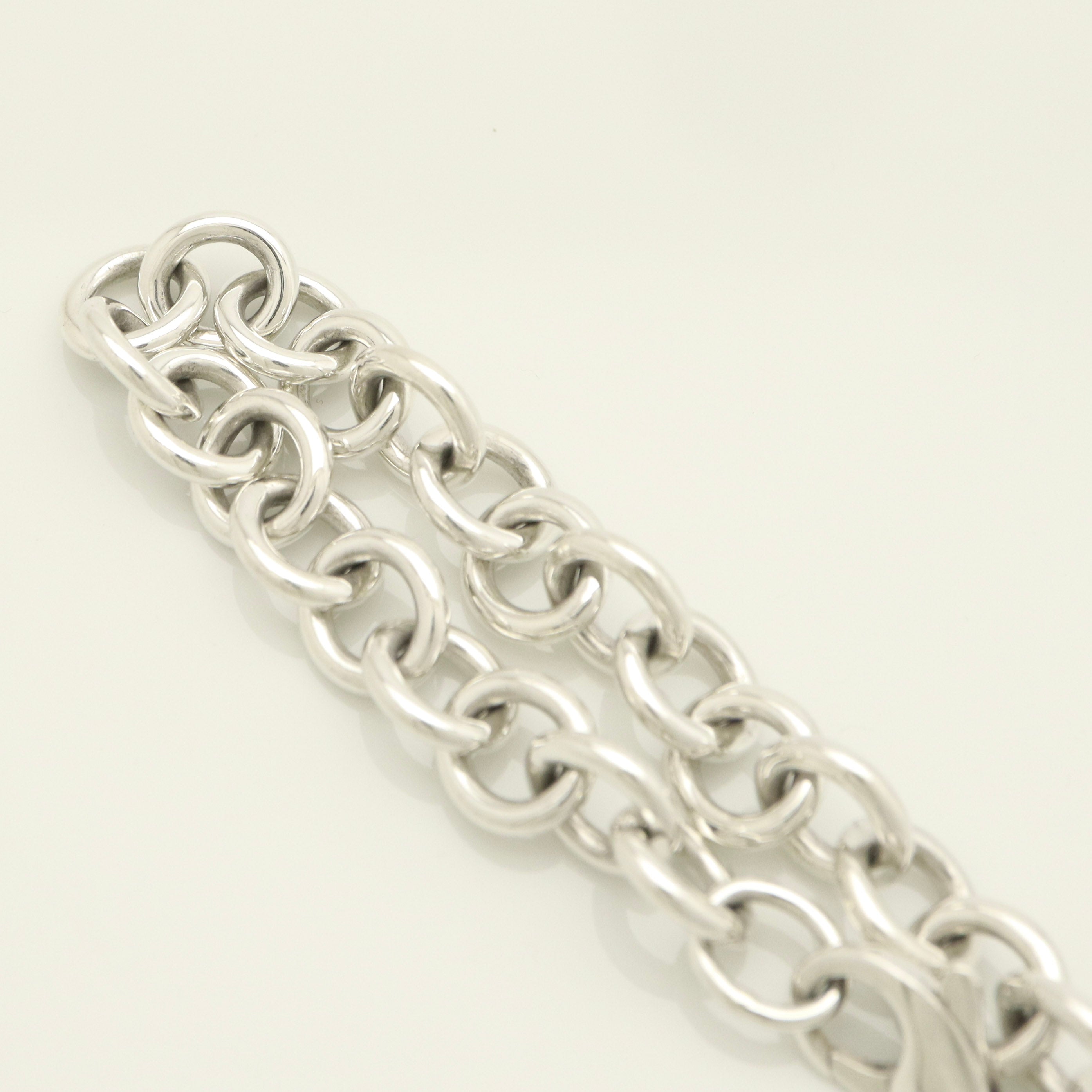 TIFFANY&Co. リターントゥ ティファニー ハート タグ チェーン ブレスレット AG925