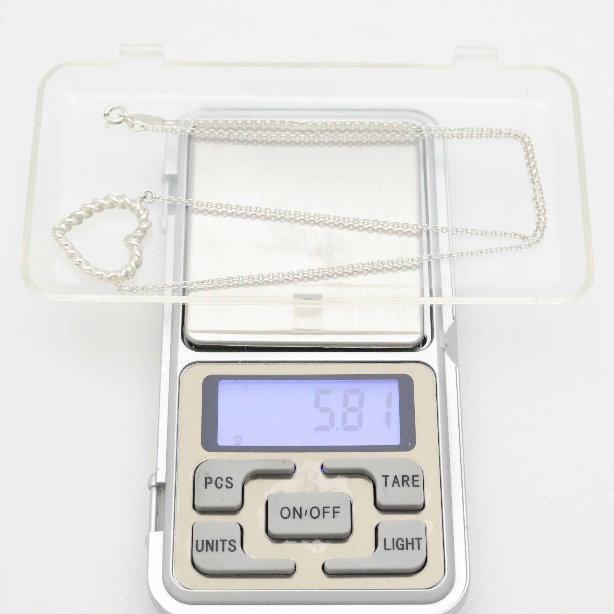 TIFFANY&Co. ツイスト ハート ネックレス AG925