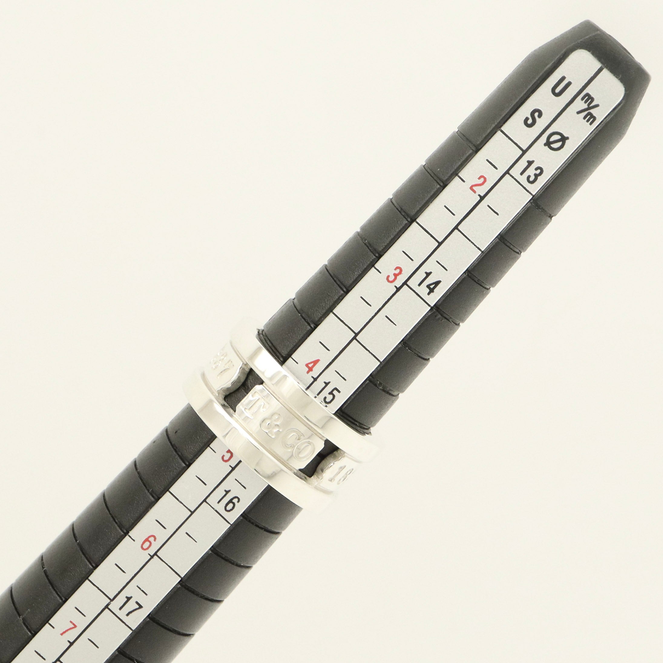 TIFFANY&Co. 1837 エレメント ワイド リング 9 号 AG925