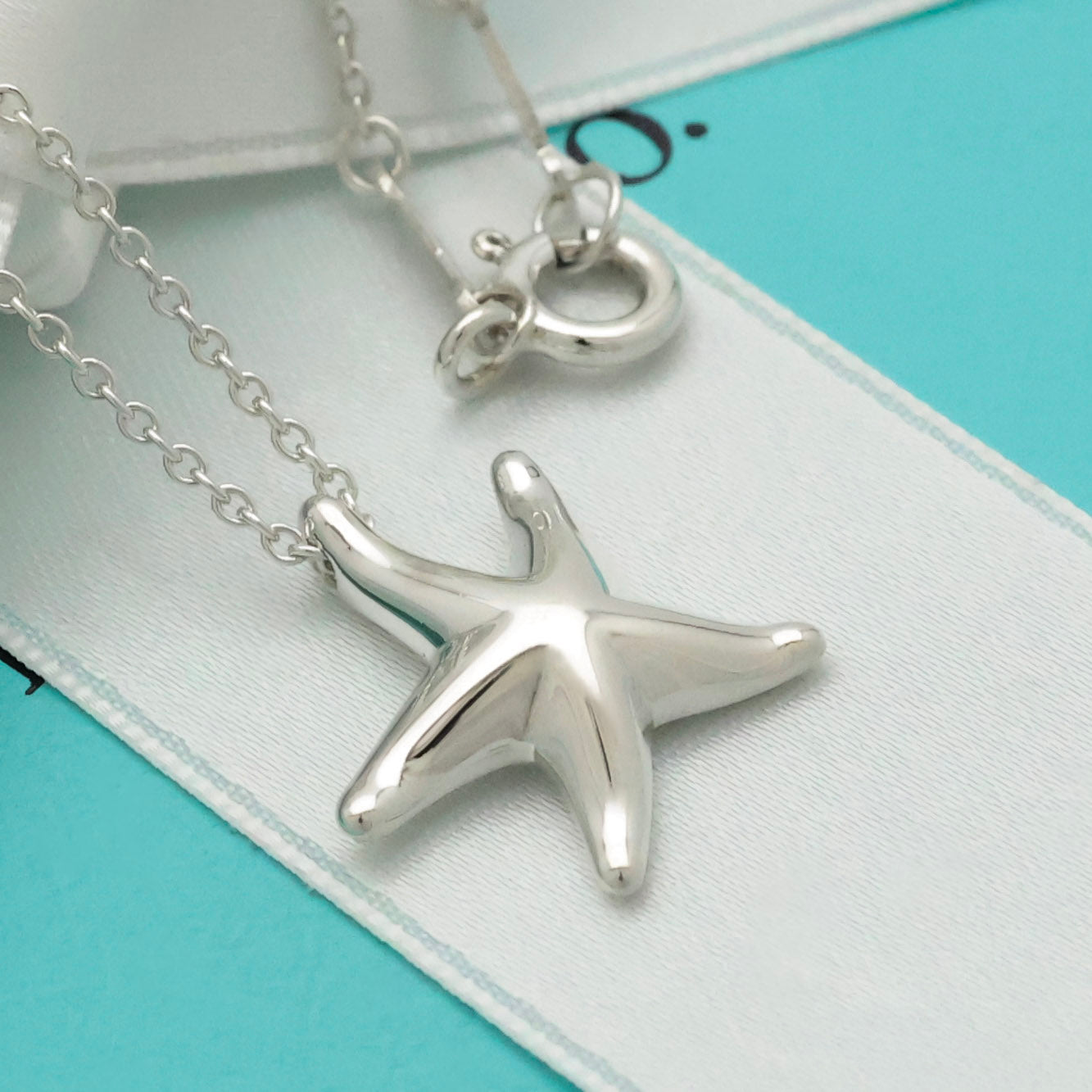 TIFFANY&Co. スター フィッシュ エルサペレッティ ネックレス AG925