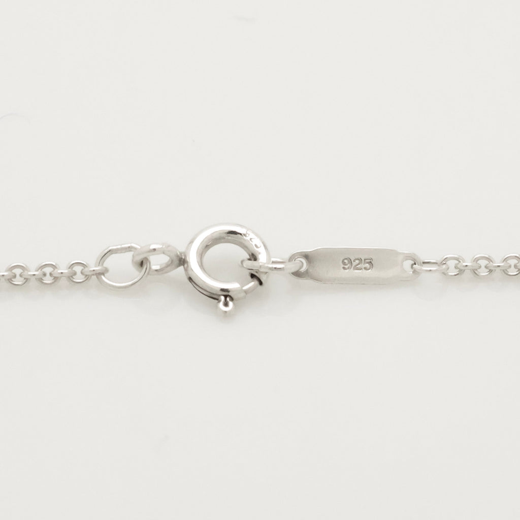  Tiffany & Co. Atlas Cube Necklace Pendant  Sterling Silver  925 