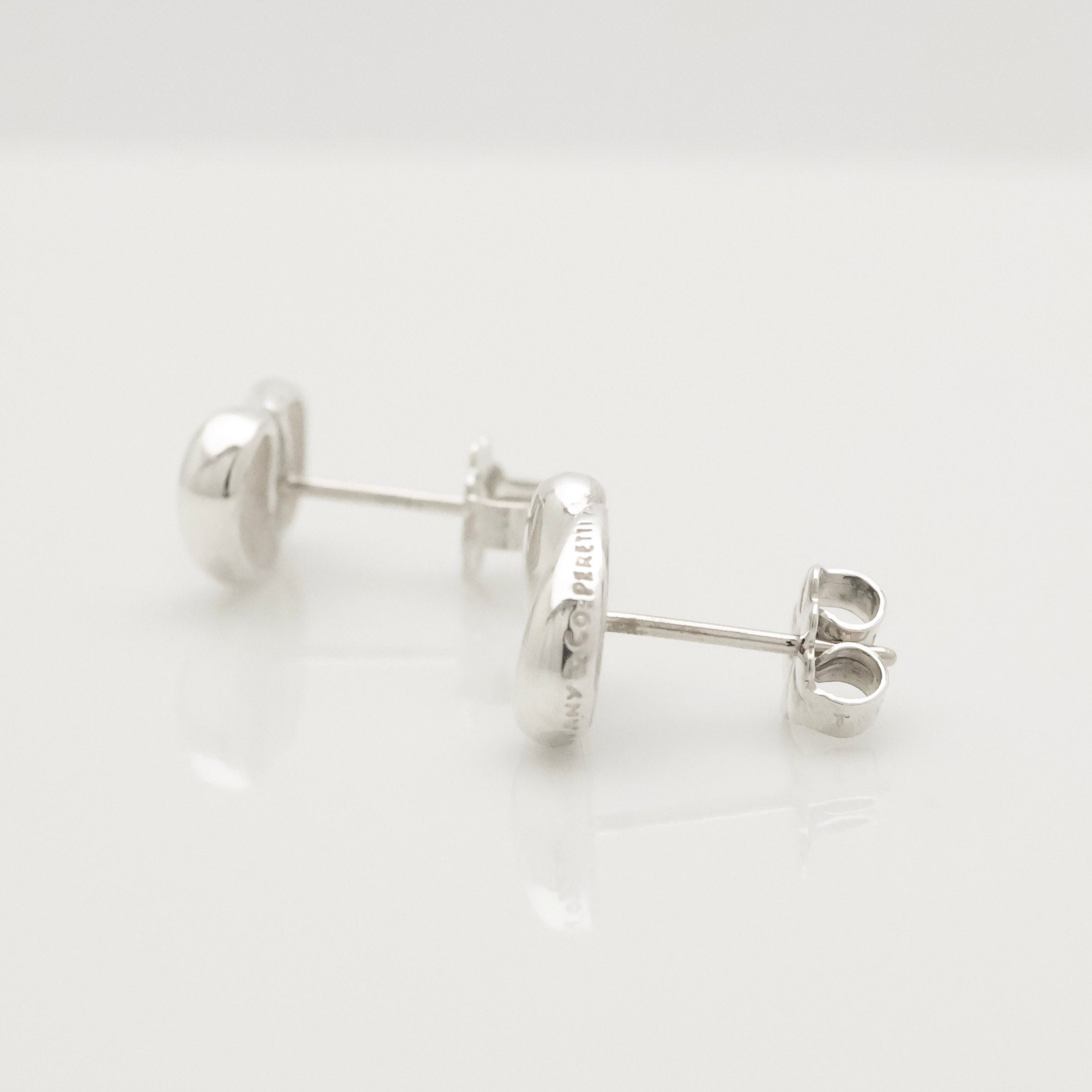 TIFFANY&Co. ダブル ティアドロップ エルサペレッティ スタッド ピアス AG925