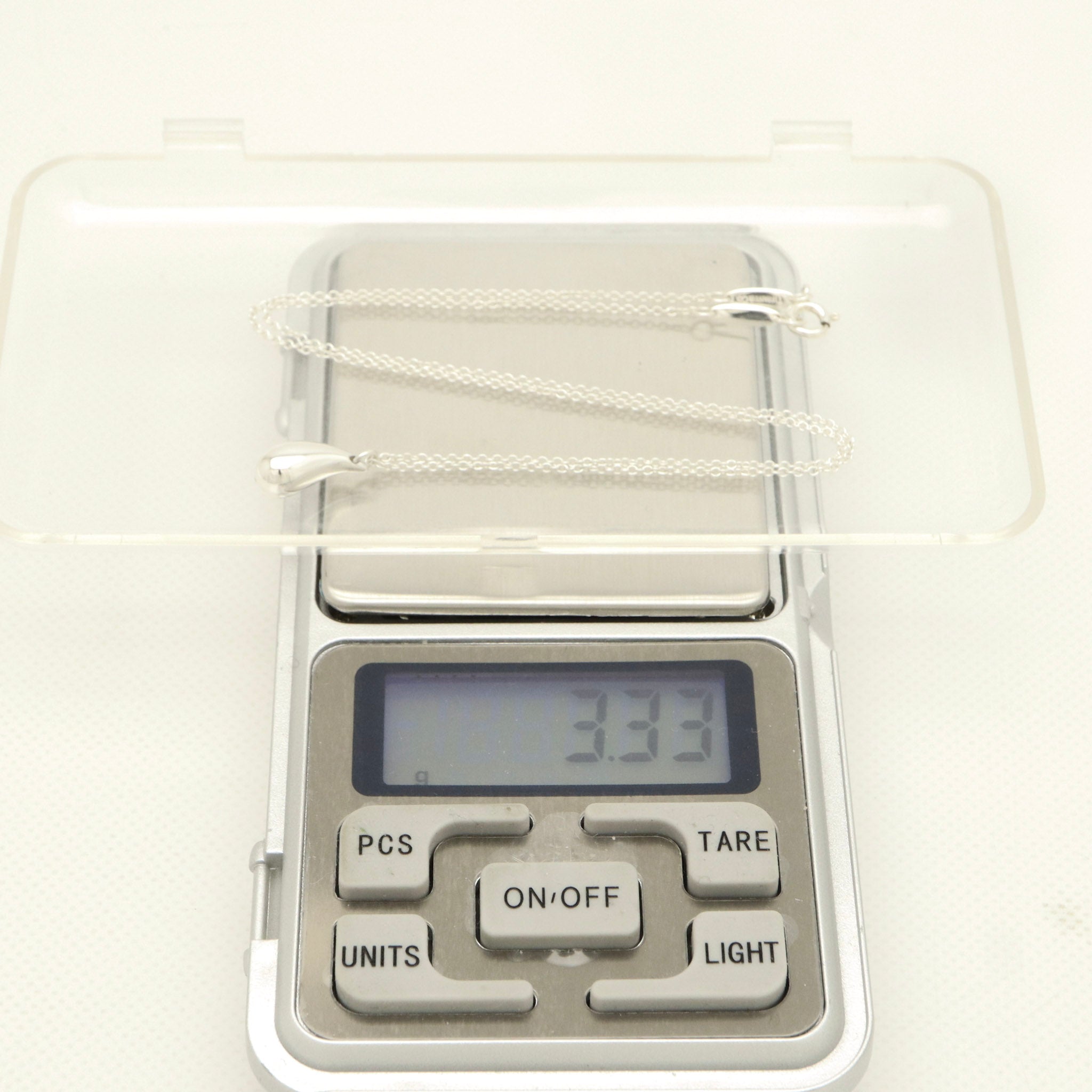 TIFFANY&Co. ティアドロップ エルサペレッティ ネックレス AG925