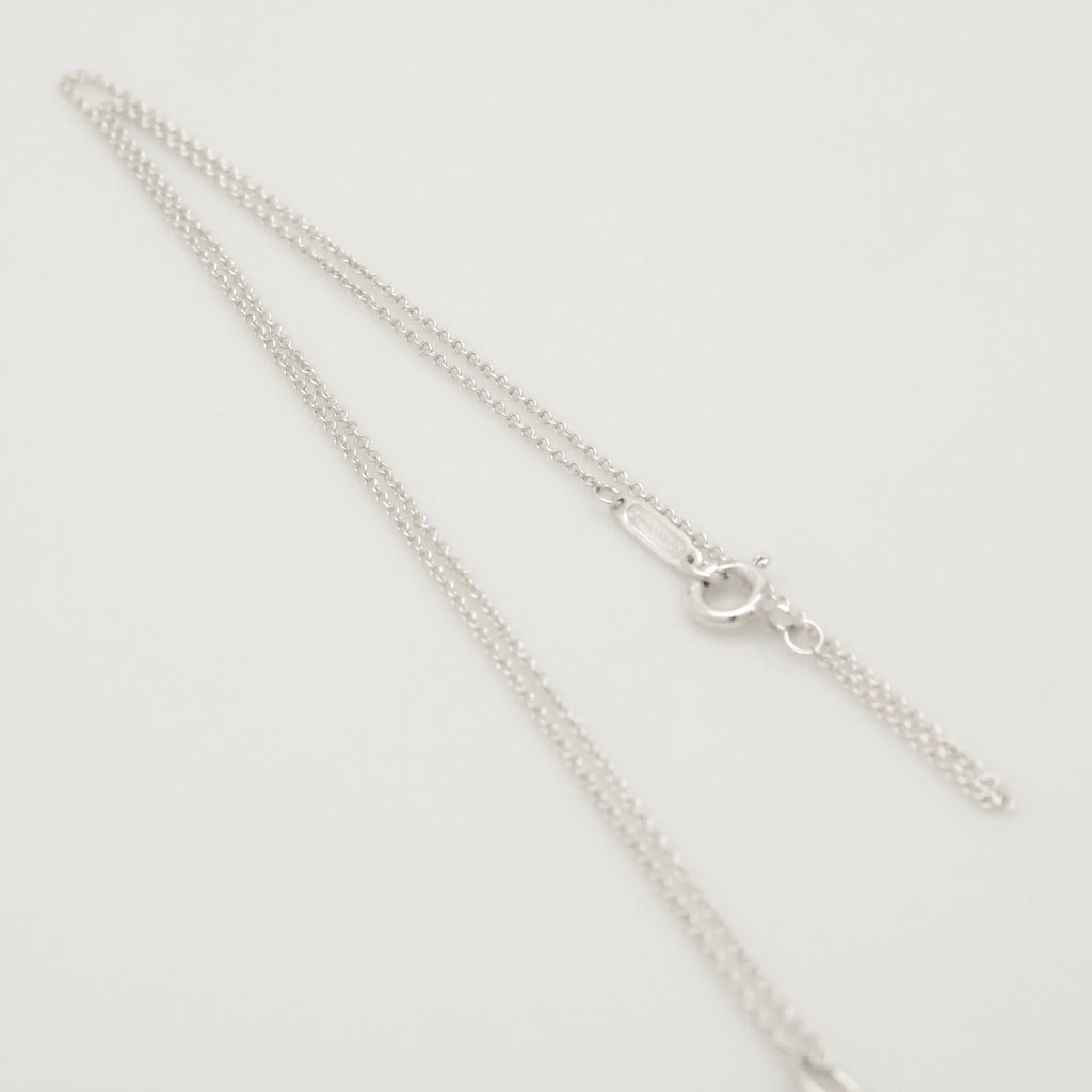 Tiffany & Co. Teddy Bear Pendant Necklace Sterling Silver 925 