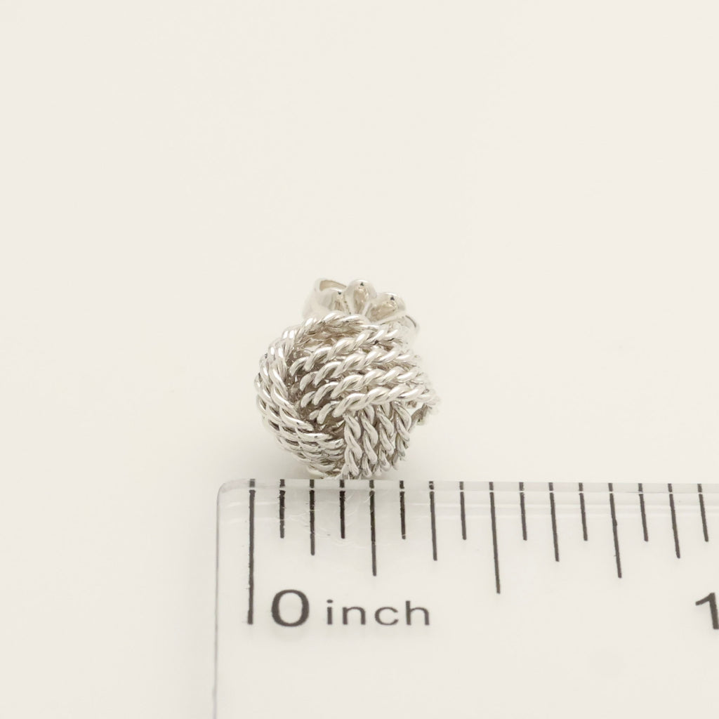 TIFFANY&Co. サマセット ツイスト ノット スタッド ピアス AG925