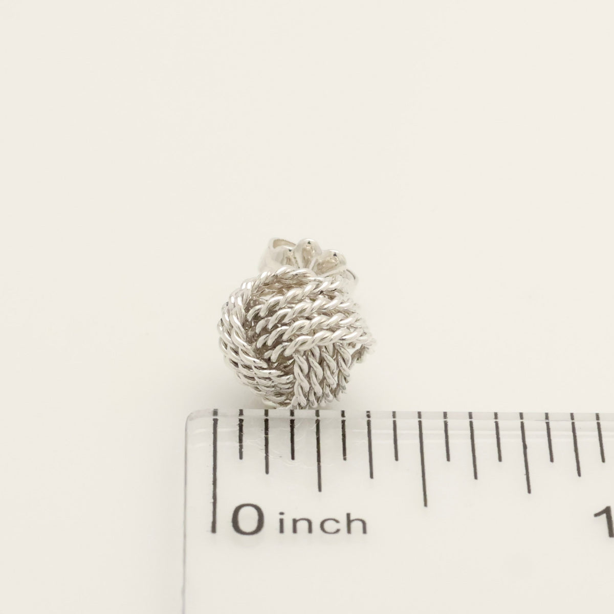 TIFFANY&Co. サマセット ツイスト ノット スタッド ピアス AG925