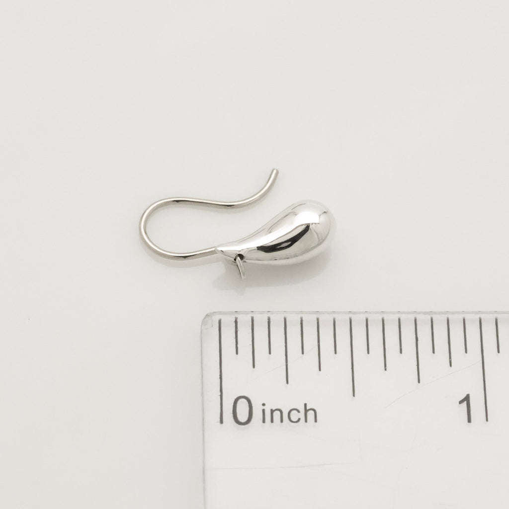 Tiffany & Co. Peretti Teardrop Dangle Earrings Sterling Silver 925
