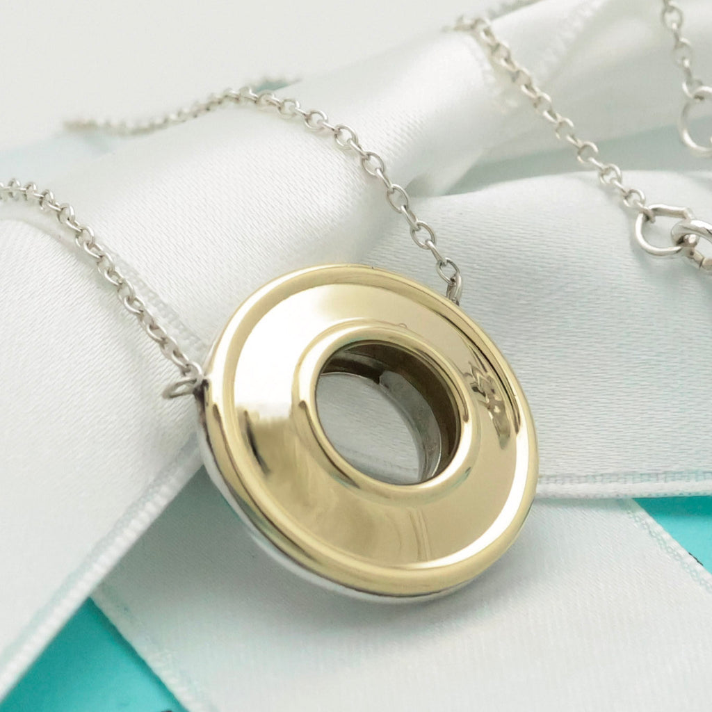 TIFFANY&Co. マジック サークル パロマピカソ ネックレス AG925 AU750