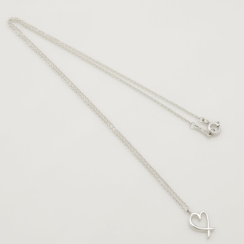 TIFFANY&Co. ミニ ラビングハート パロマピカソ ネックレス AG925